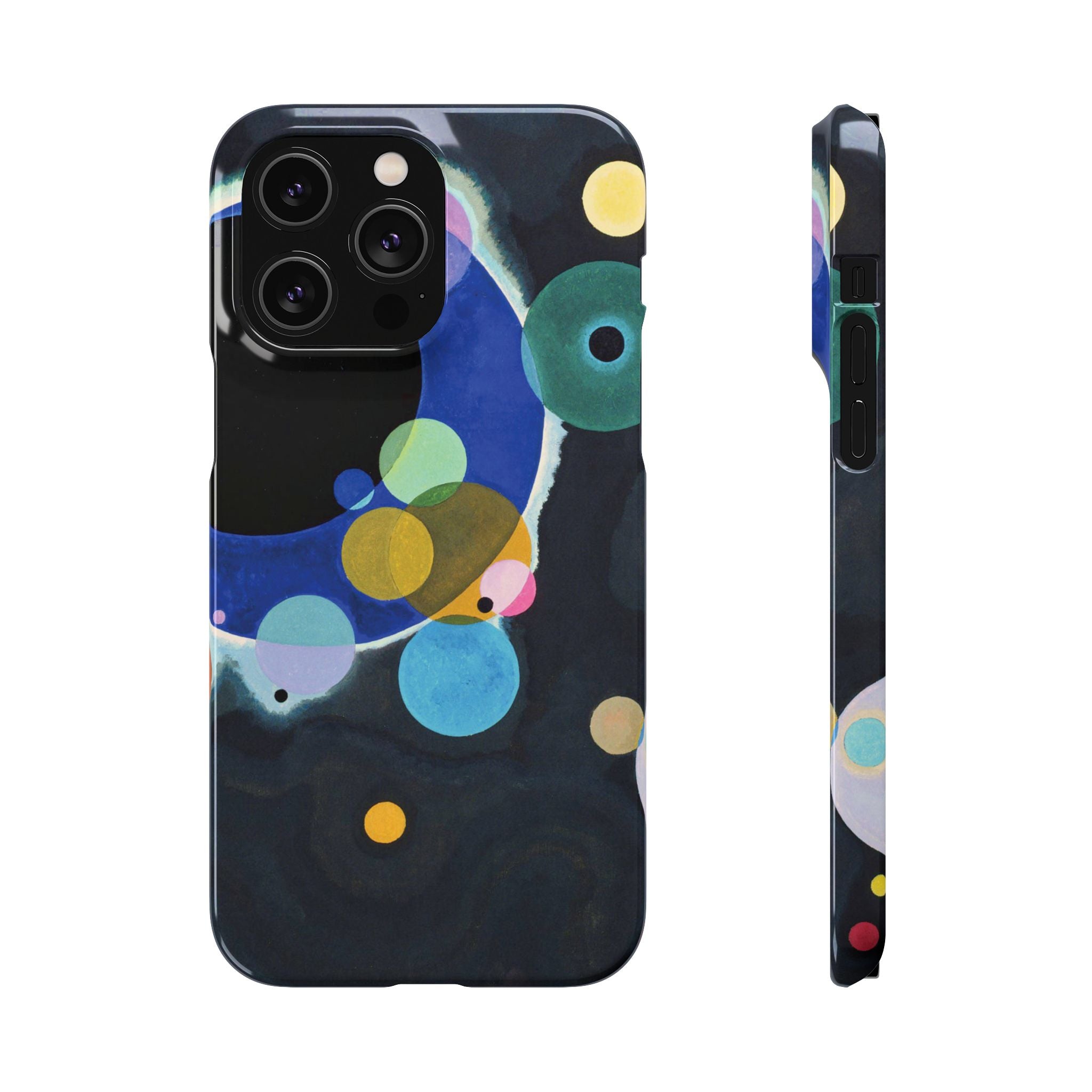 Several Circles by Vasily Kandinsky - iPhone Slim Case