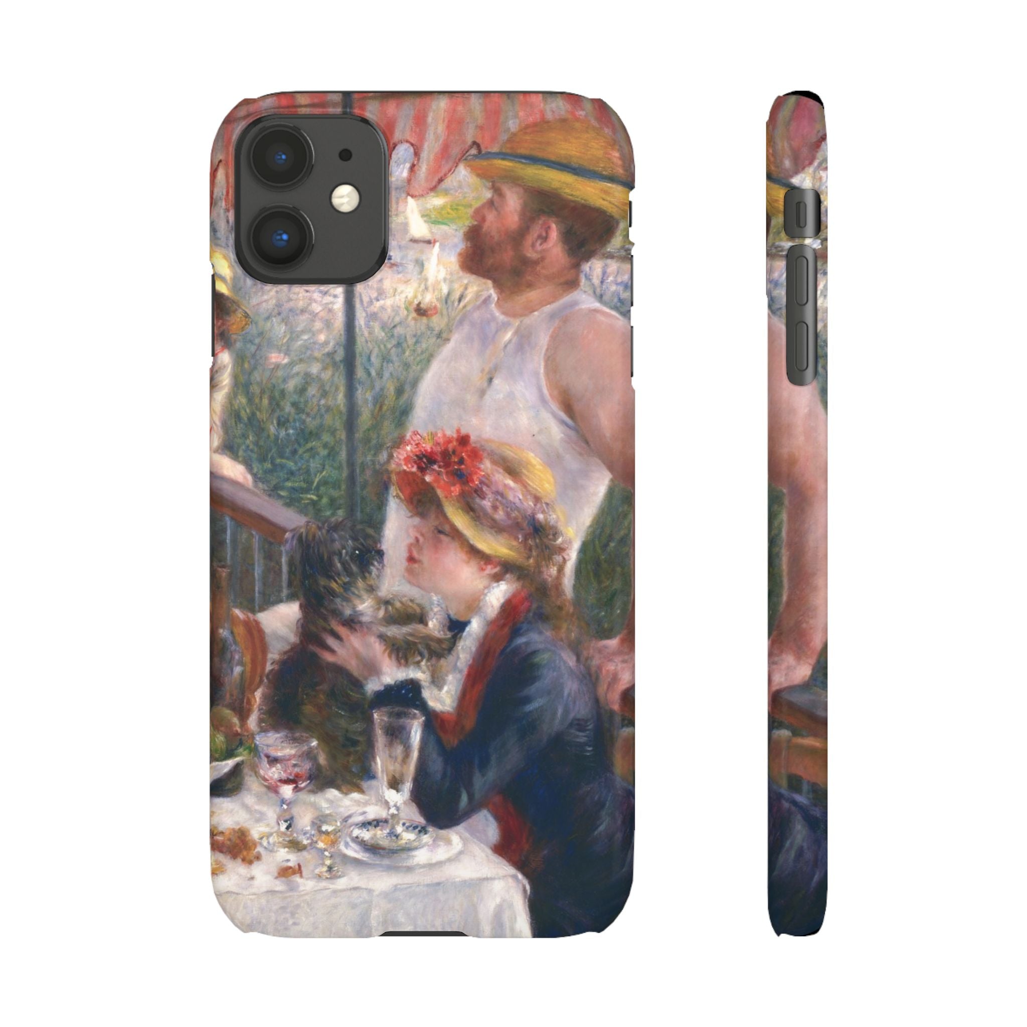 Luncheon of the Boating Party by Pierre Auguste Renoir - iPhone Slim Case