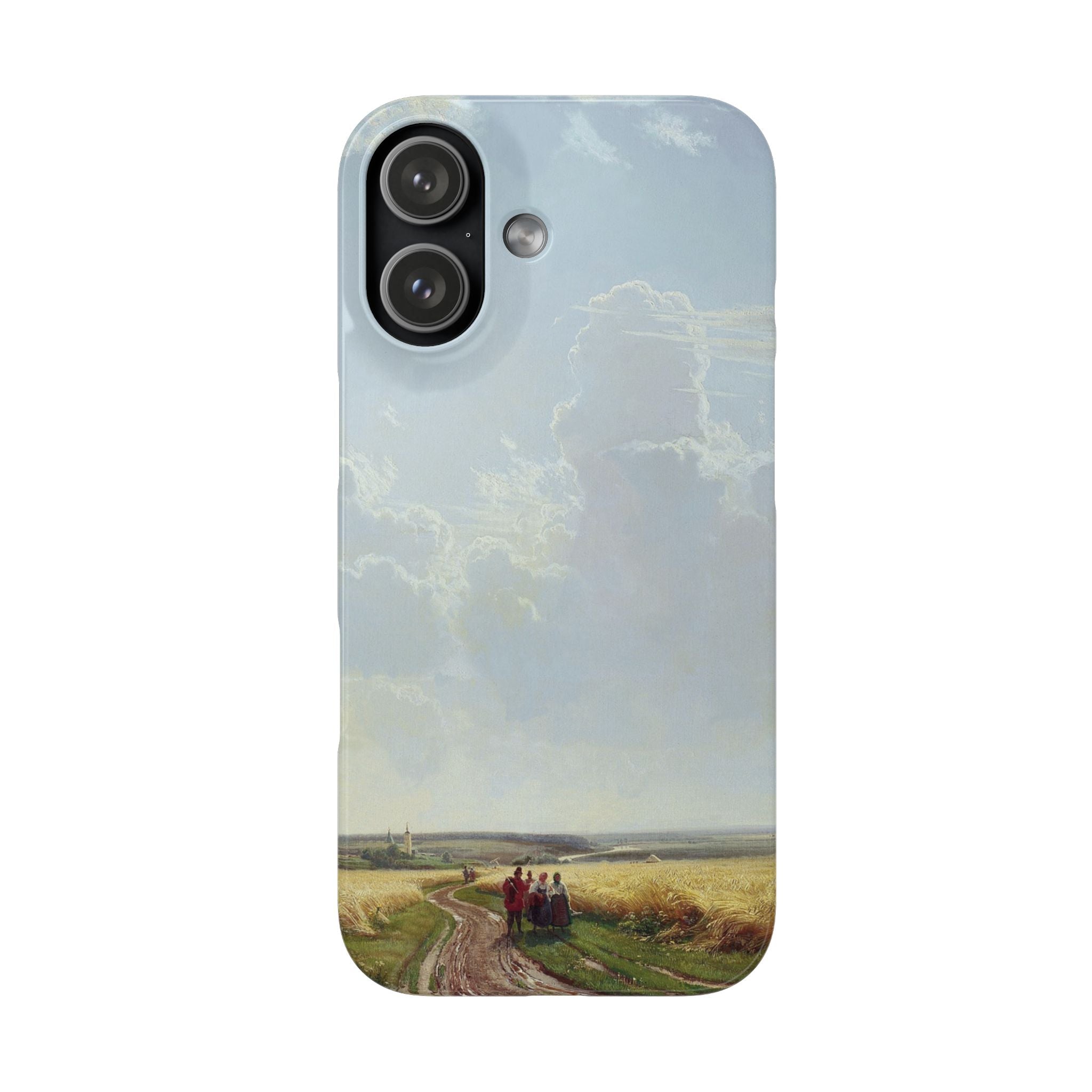 Midday in the Neighbourhood of Moscow by Ivan Ivanovich Shishkin - iPhone Slim Case