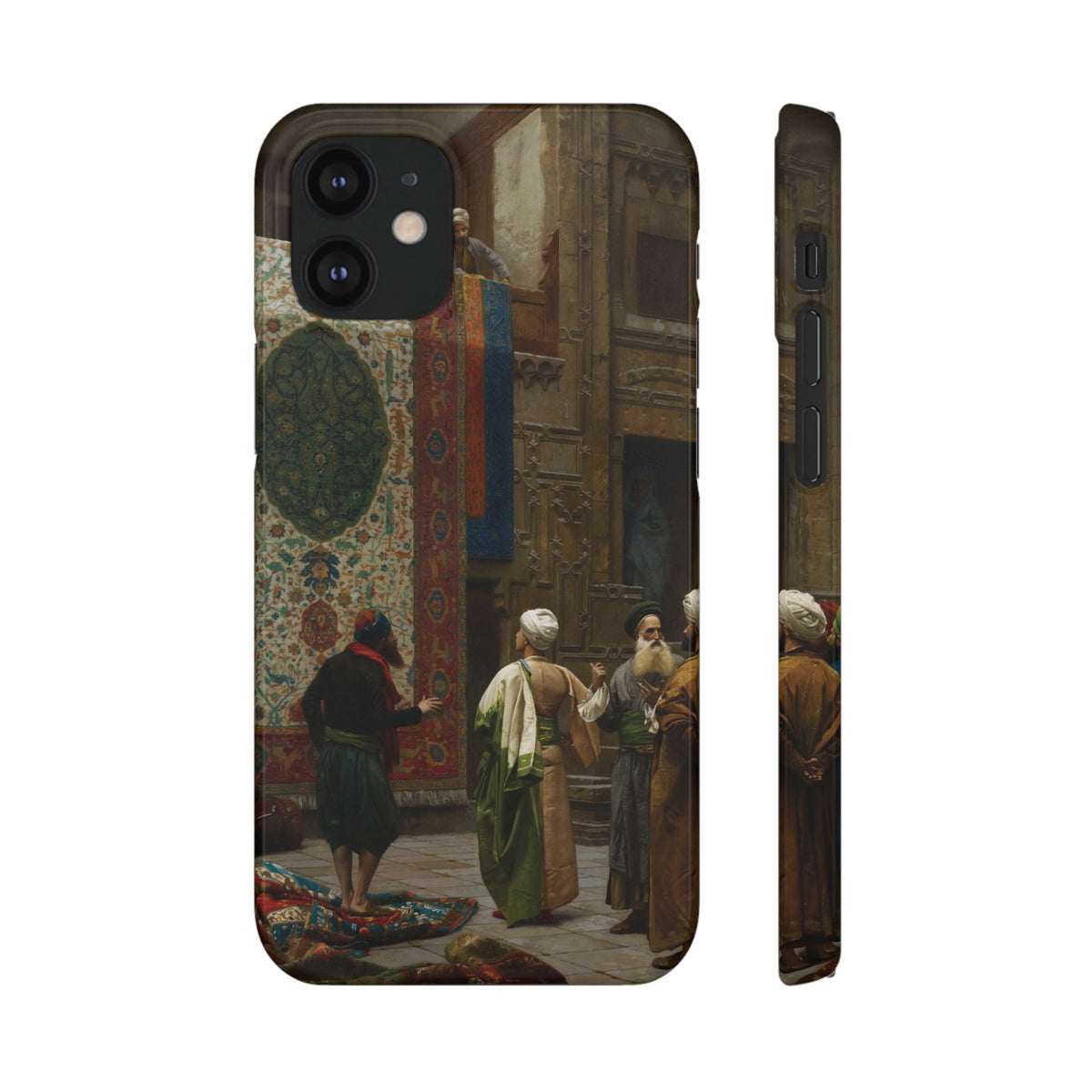 The Carpet Merchant by Jean-Leon Gerome - iPhone Slim Case