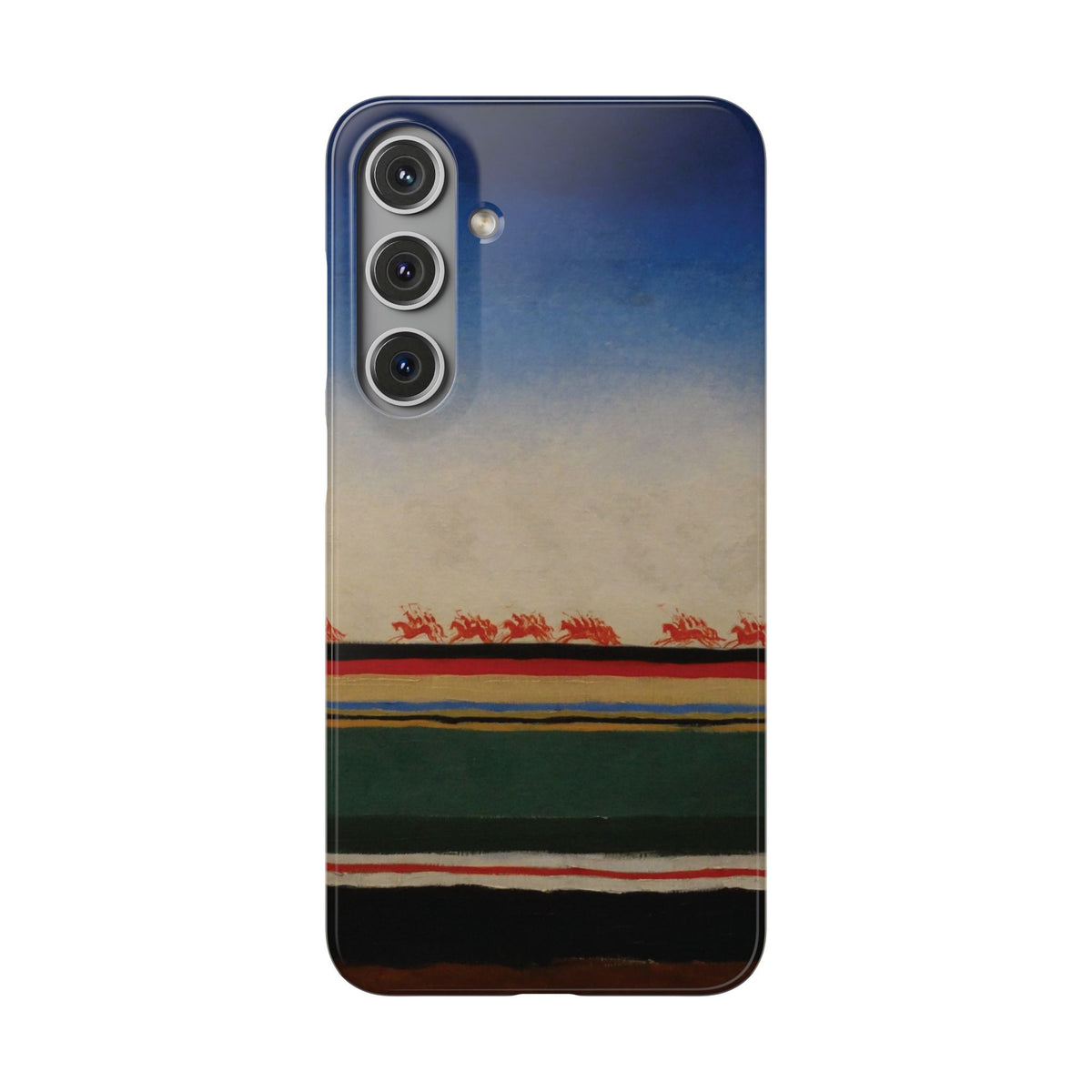 Red Cavalry Riding by Kazimir Malevich - Samsung Slim Case