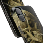 Skeleton with Cigarette by Van Gogh - iPhone Slim Case