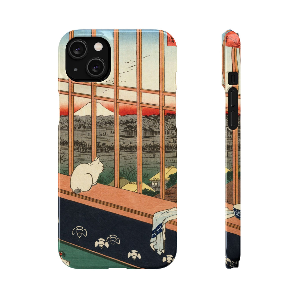 Asakusa Rice Fields and Torinomachi Festival by Utagawa Hiroshige - iPhone Slim Case