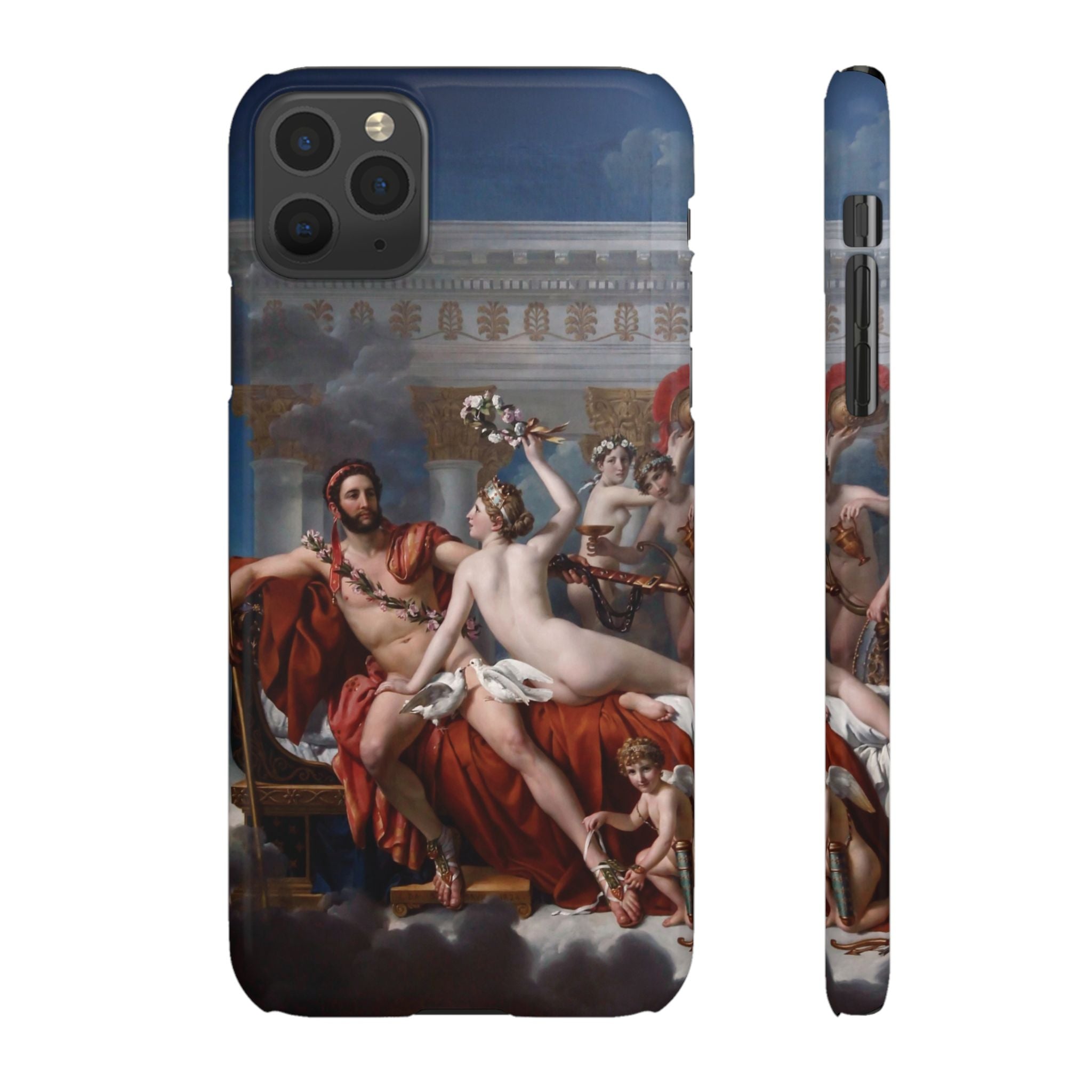 The Death of Marat by Jacques-Louis David - iPhone Slim Case