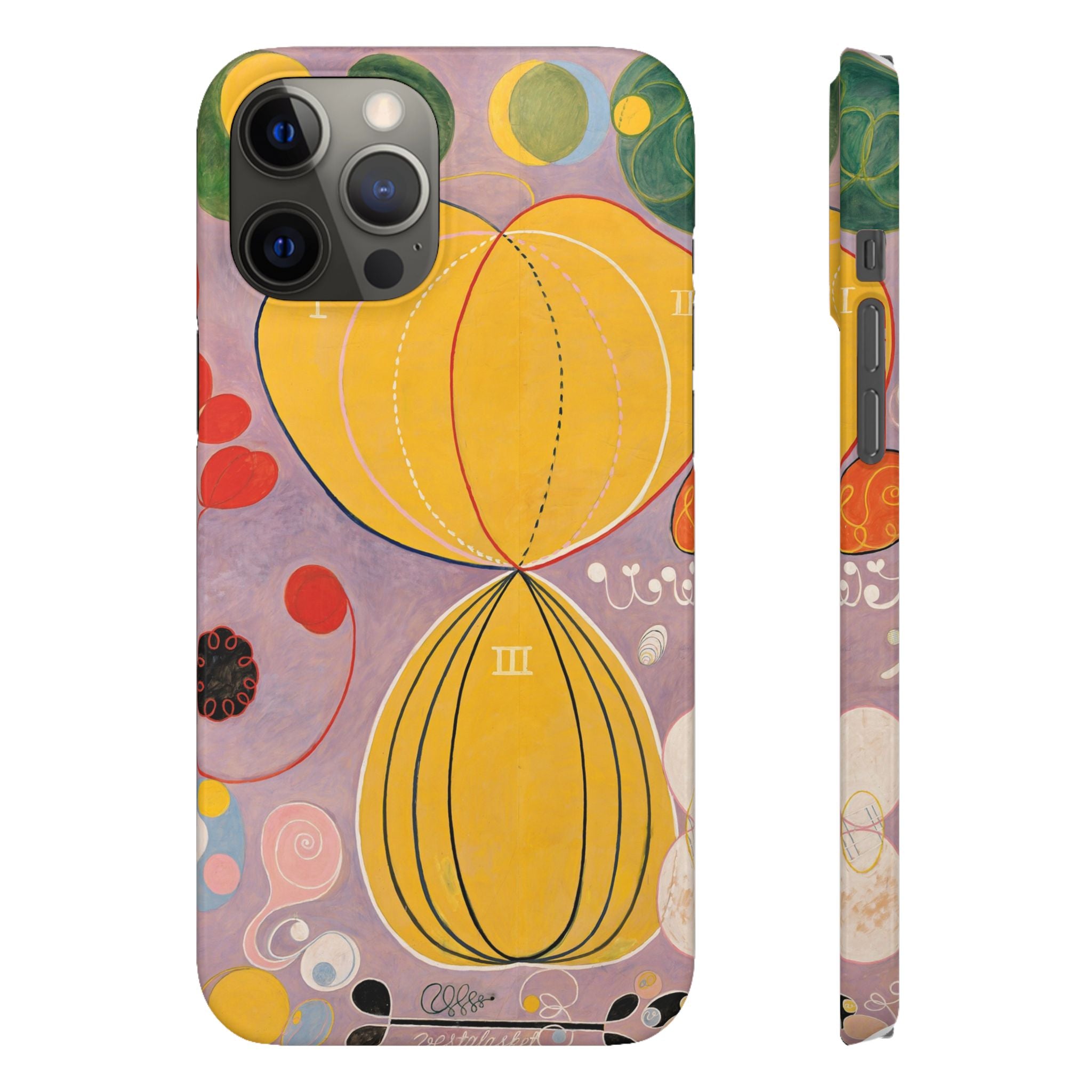 The Ten Largest No. 7, Adulthood by Hilma af Klint - iPhone Slim Case