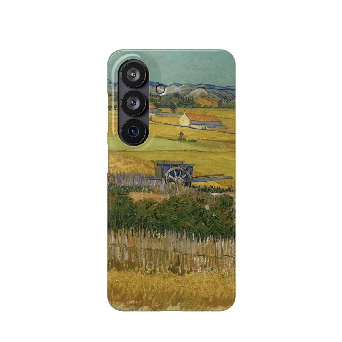 Harvest at La Crau by Vincent van Gogh - Samsung Slim Case
