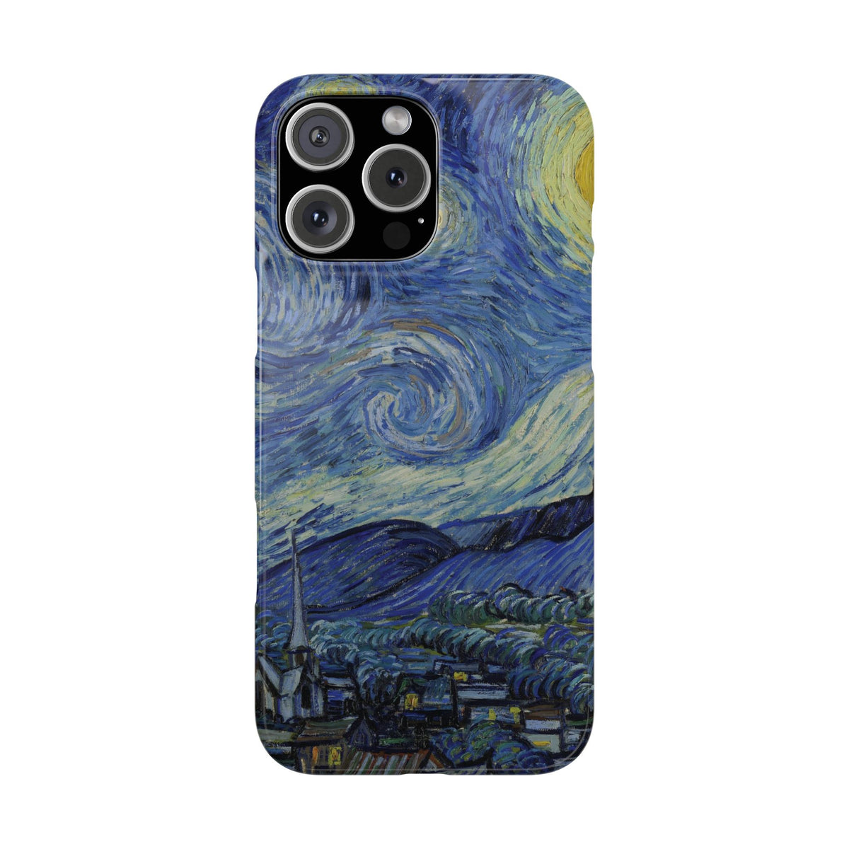 Starry Night by Van Gogh - iPhone Slim Case