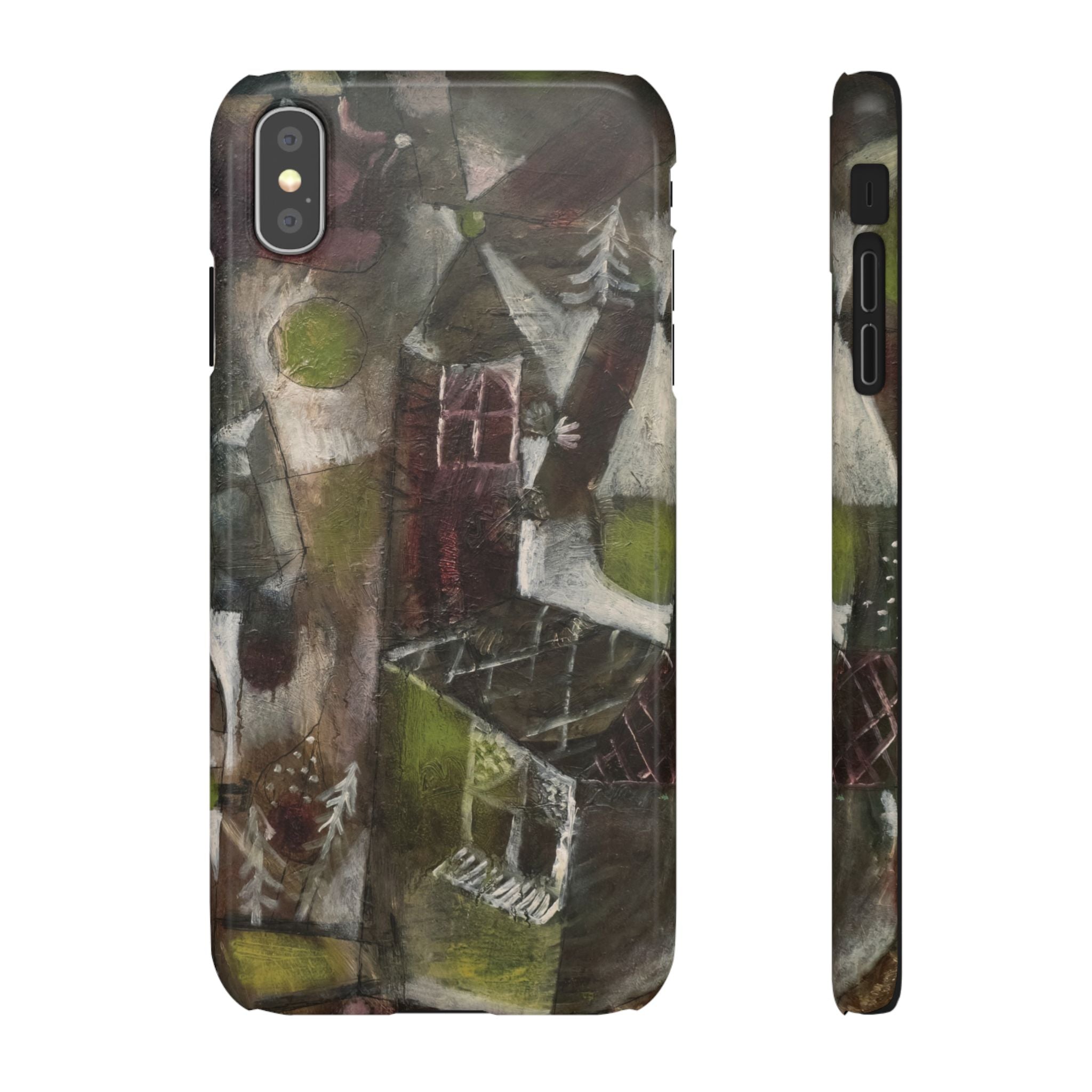 Swamp Legend by Paul Klee - iPhone Slim Case