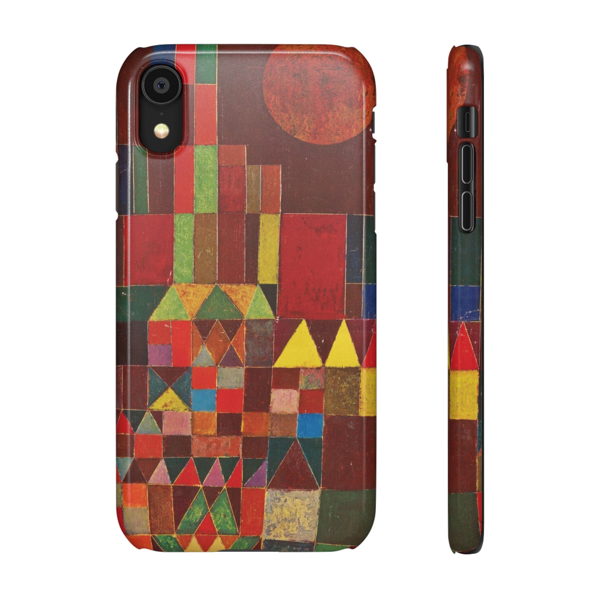Castle and Sun by Paul Klee - iPhone Slim Case