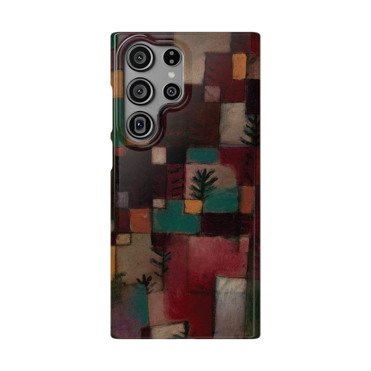 Redgreen and Violet-Yellow Rhythms by Paul Klee - Samsung Slim Case