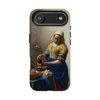 The Milkmaid by Johannes Vermeer - iPhone Tough Case