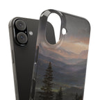 View over Hallingdal by Johan Dahl - iPhone Slim Case