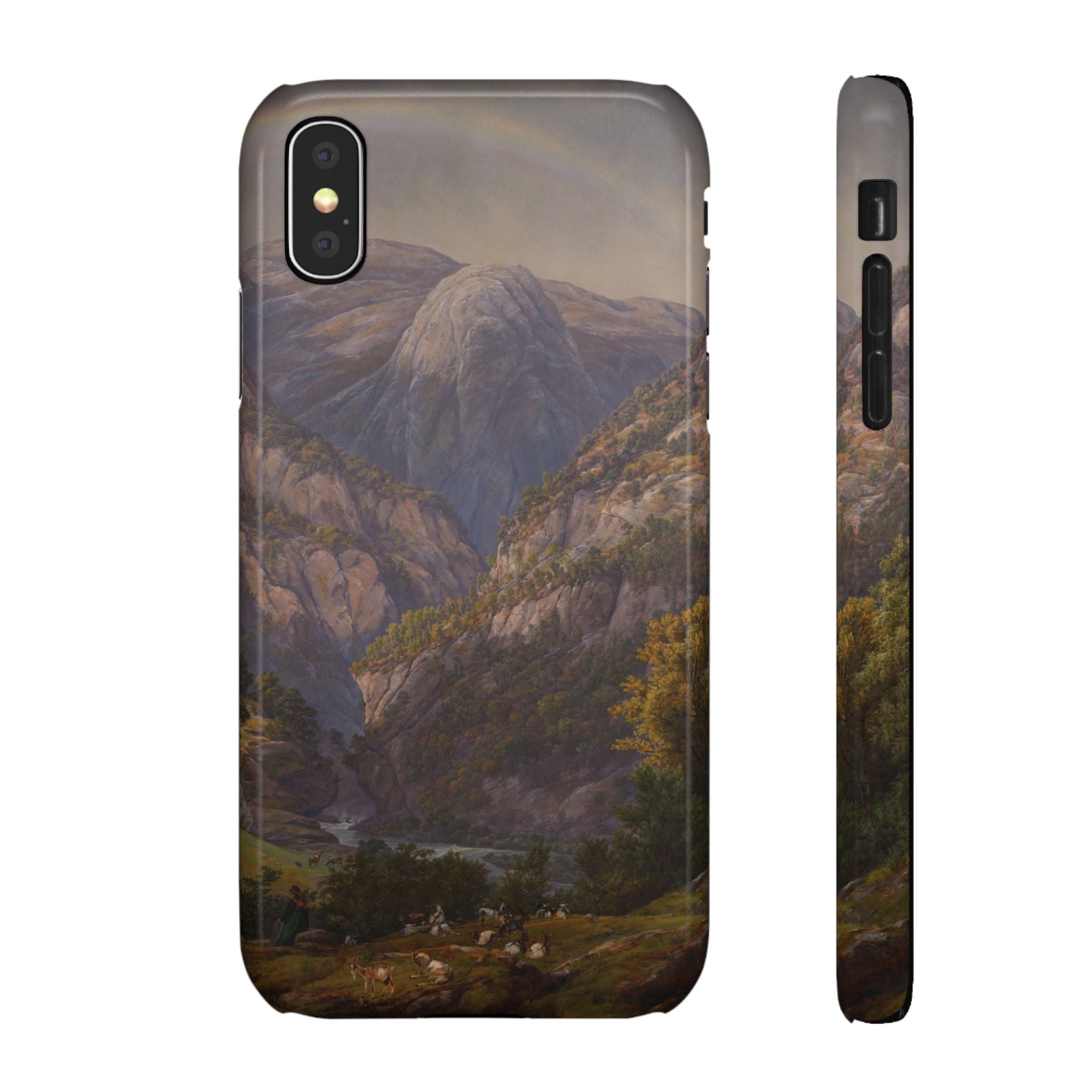 View from Stalheim by Johan Dahl - iPhone Slim Case