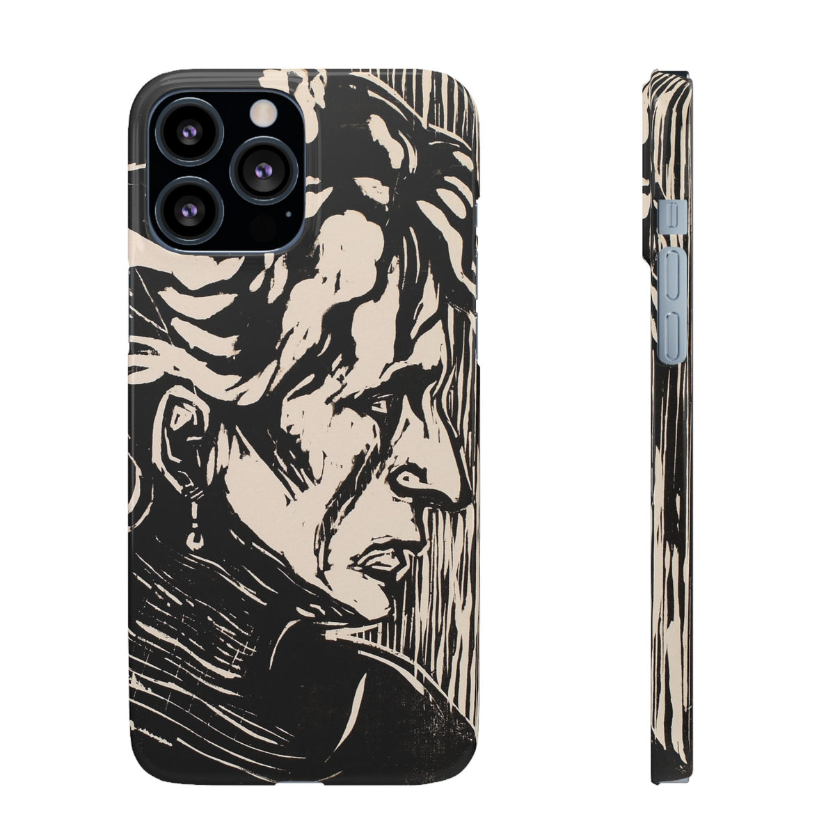 Portrait of an Elderly Lady by Edvard Munch - iPhone Slim Case