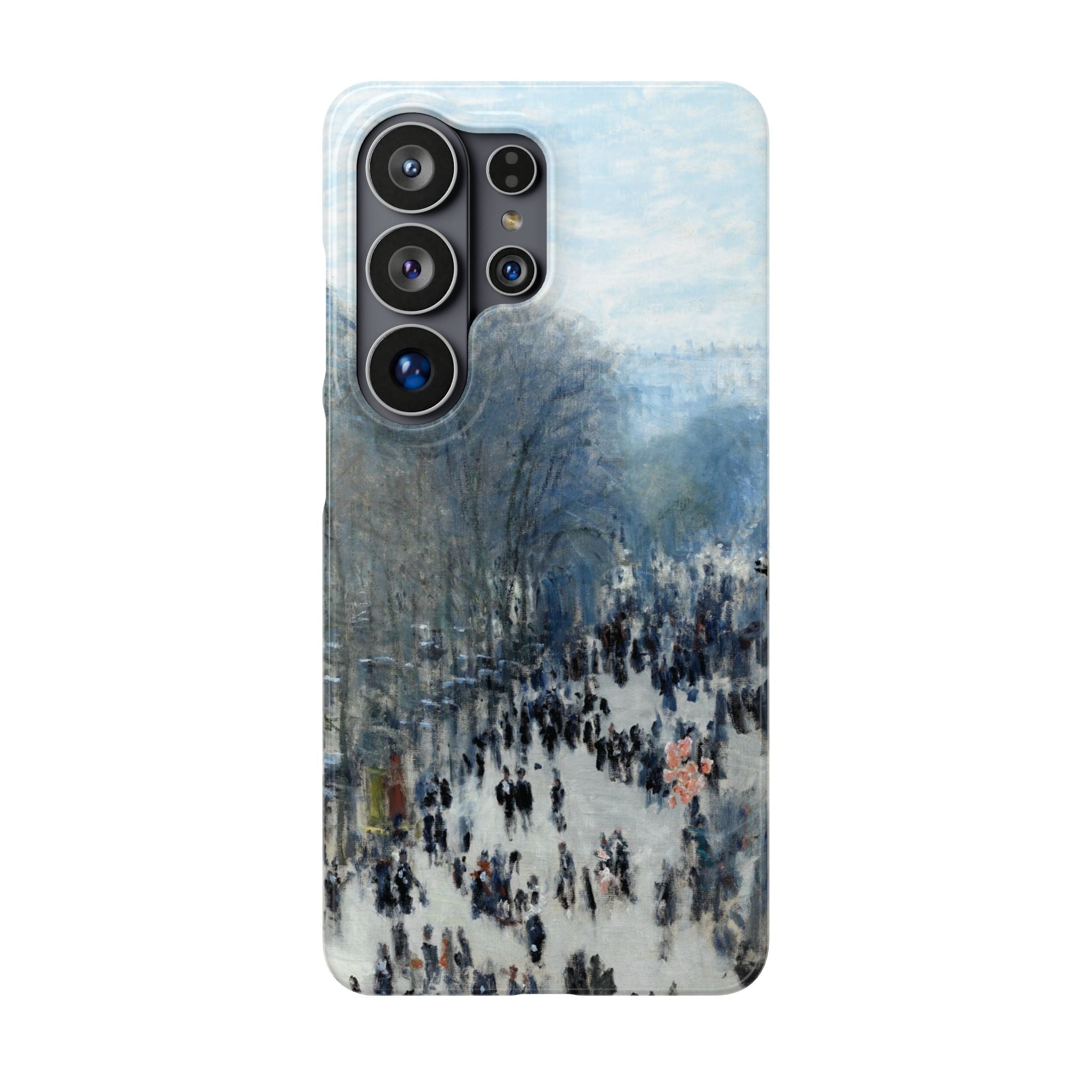Boulevard des Capucines by Claude Monet - Samsung Slim Case