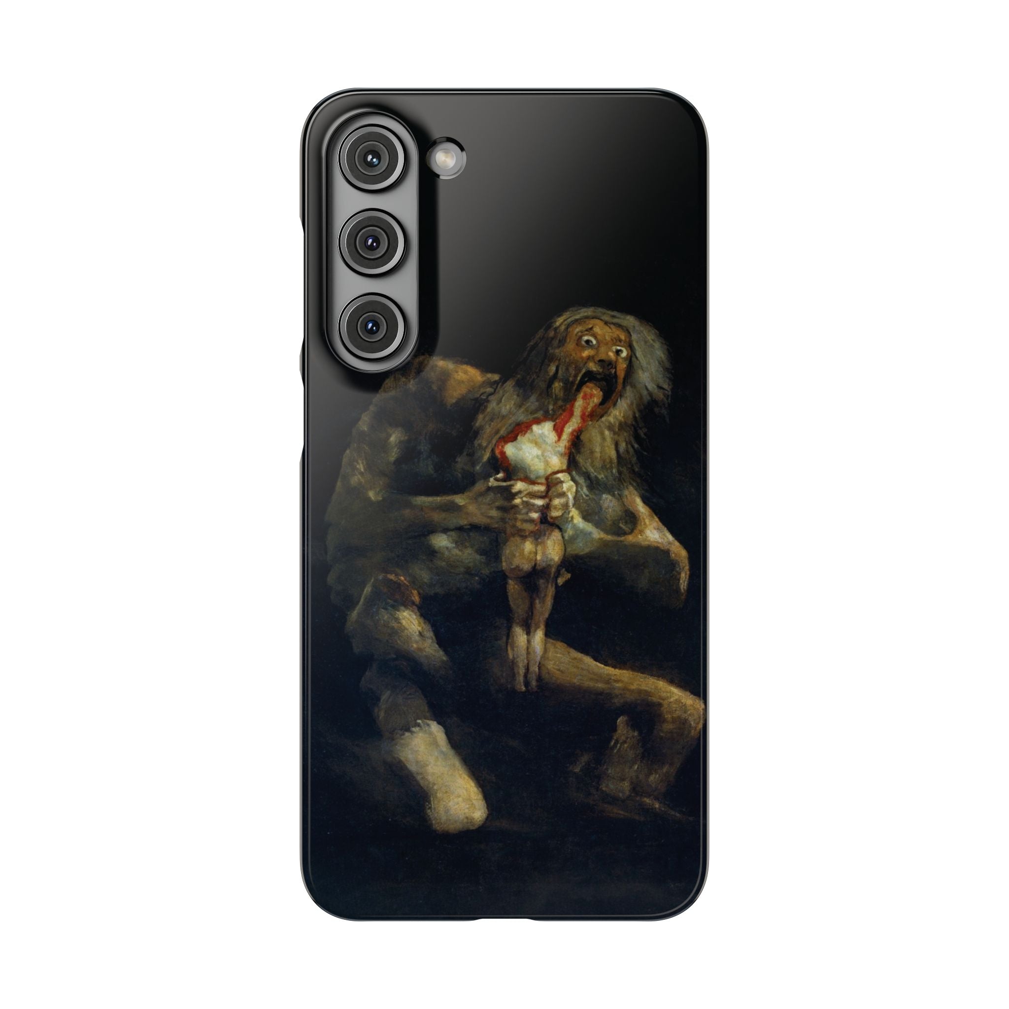 Saturn Devouring His Son by Goya - Samsung Slim Case