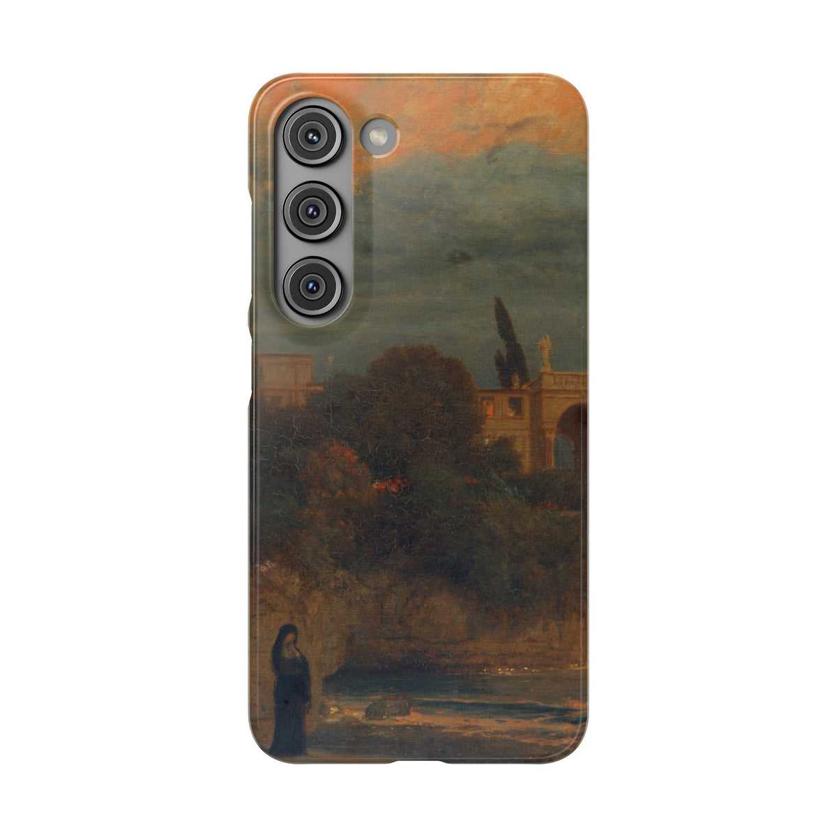 Villa by the Sea by Arnold Böcklin - Samsung Slim Case
