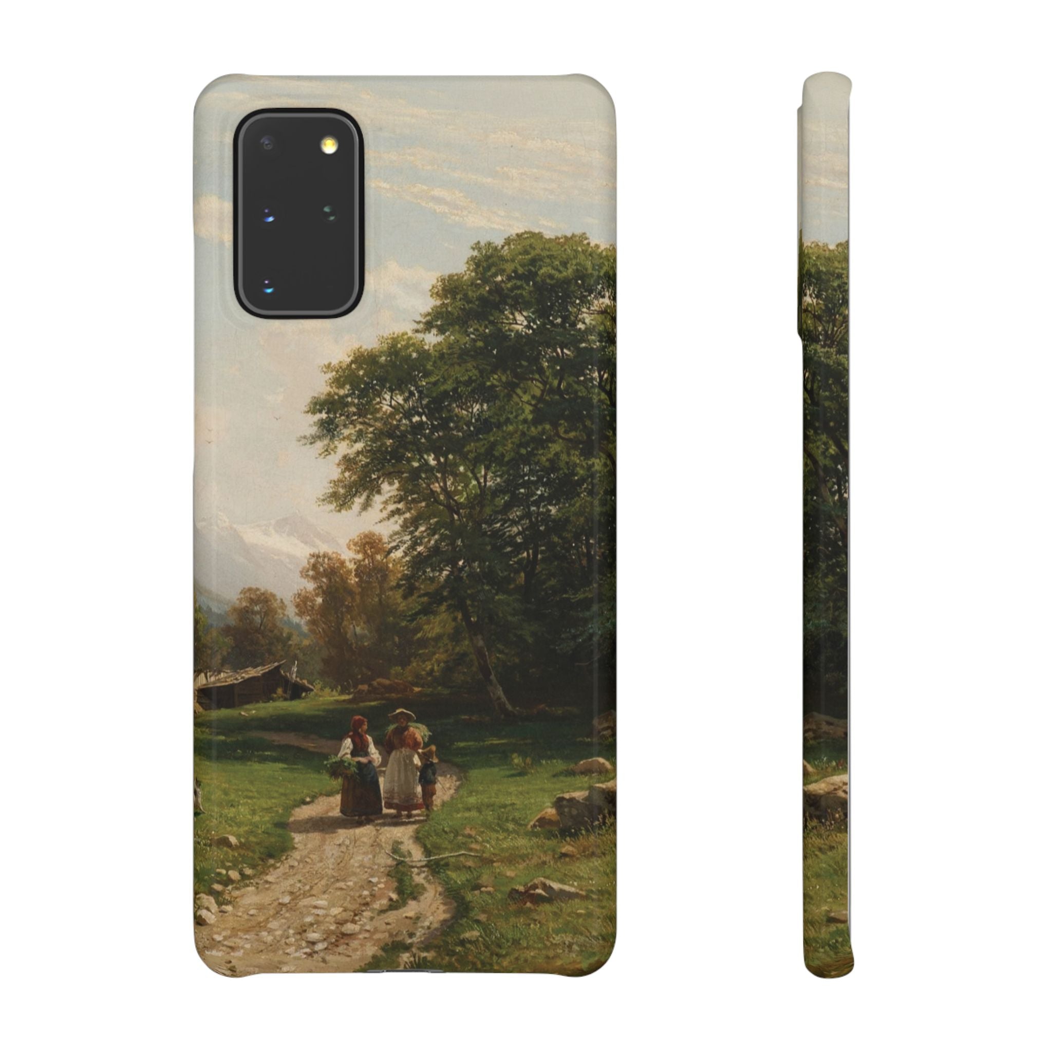 Swiss Landscape by Ivan Ivanovich Shishkin - Samsung Slim Case