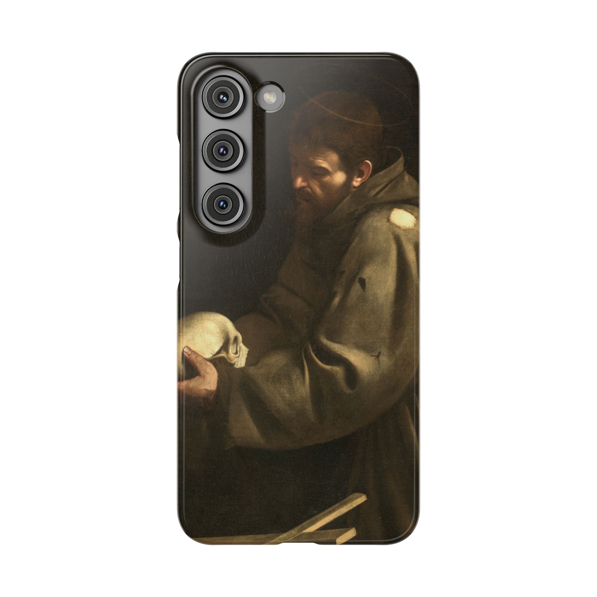 San Francesco in meditazione by Caravaggio - Samsung Slim Case