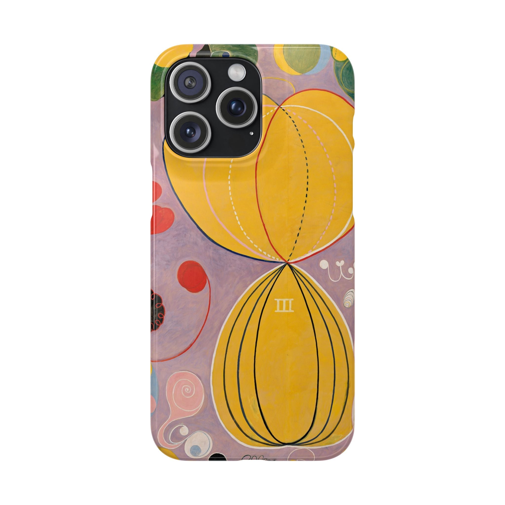 The Ten Largest No. 7, Adulthood by Hilma af Klint - iPhone Slim Case