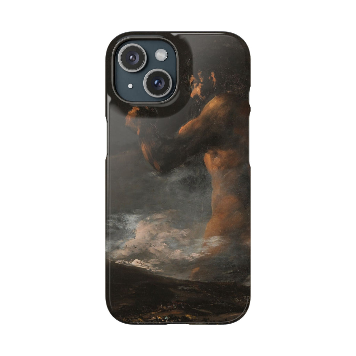 The Colossus by Francisco de Goya - iPhone Slim Case