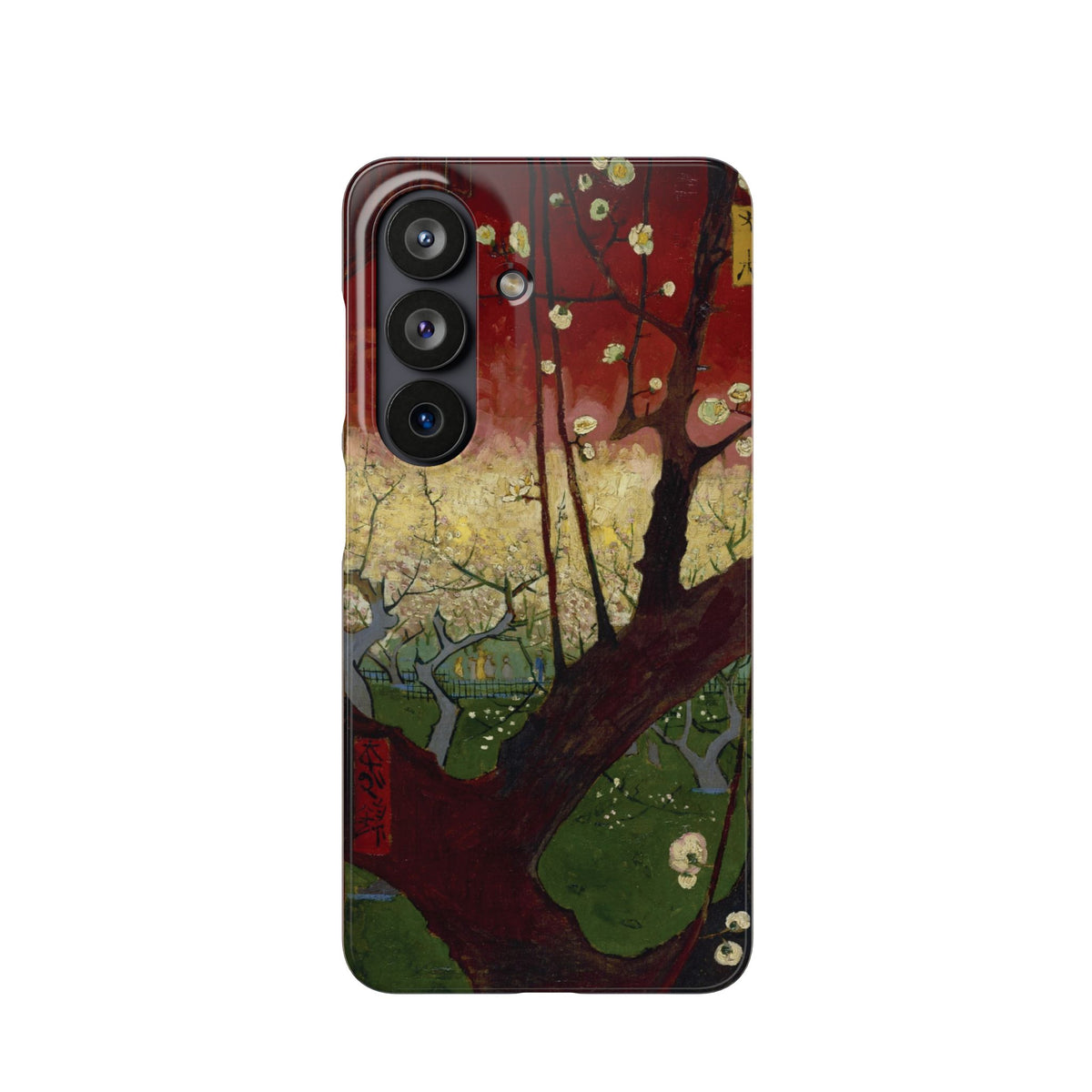 Flowering Plum Tree after Hiroshige by Vincent van Gogh - Samsung Slim Case