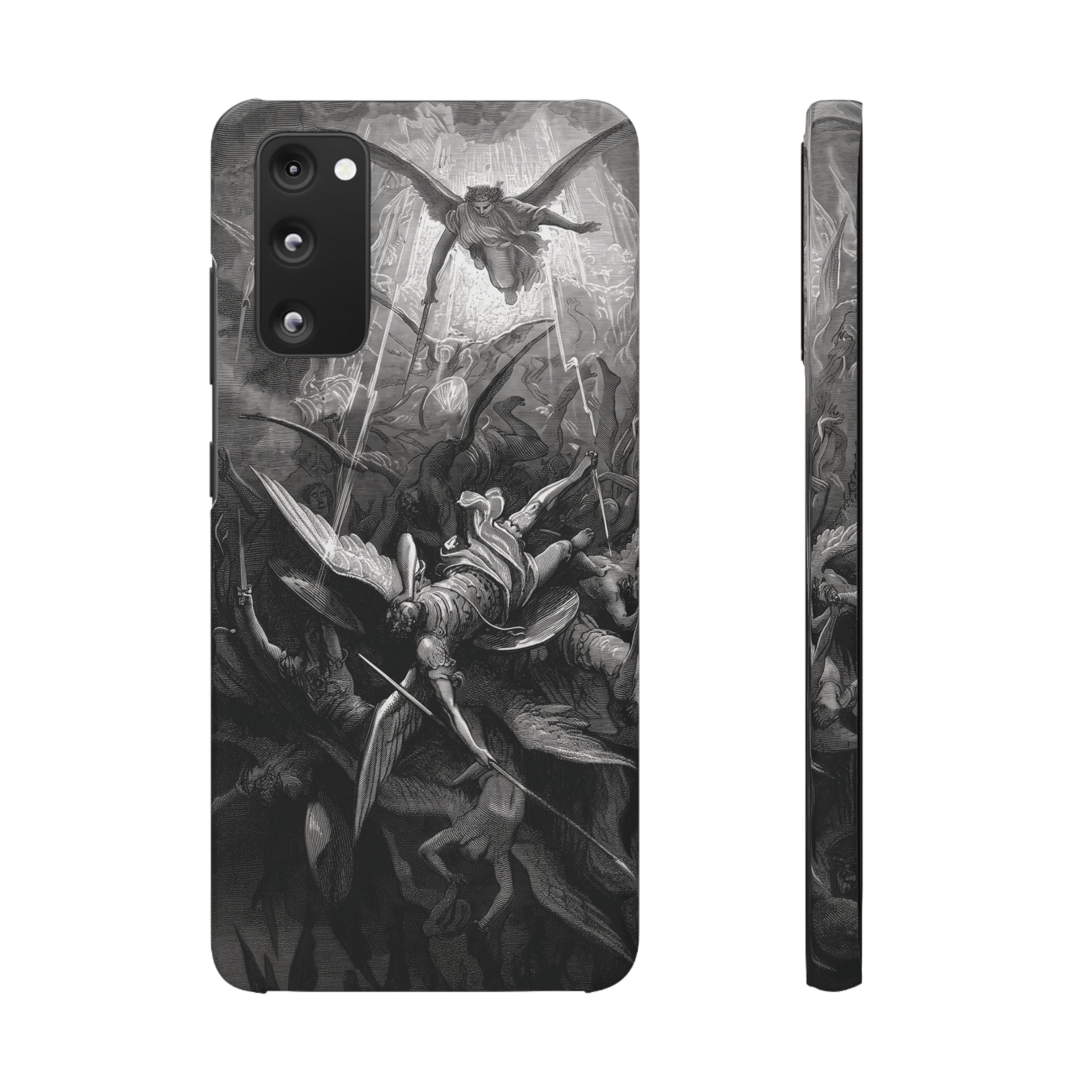 Paradise Lost |The Battle in Heaven by Gustave Doré - Samsung Slim Case