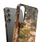 Paysage a La Roche Guyon by Pierre Auguste Renoir - Samsung Slim Case
