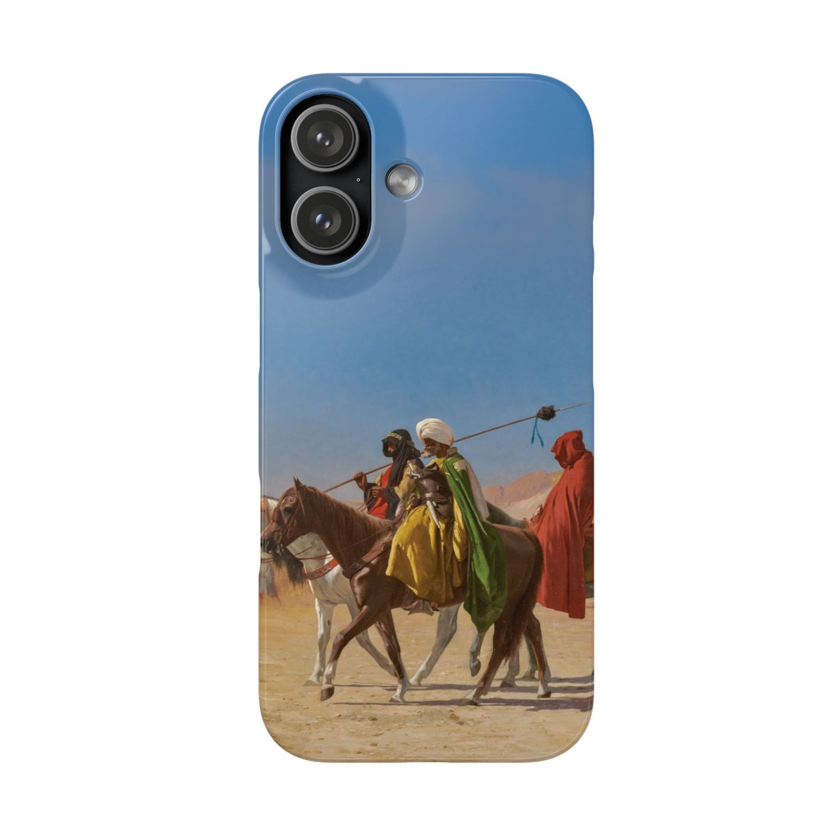 Riders Crossing The Desert by Jean-Leon Gerome - iPhone Slim Case