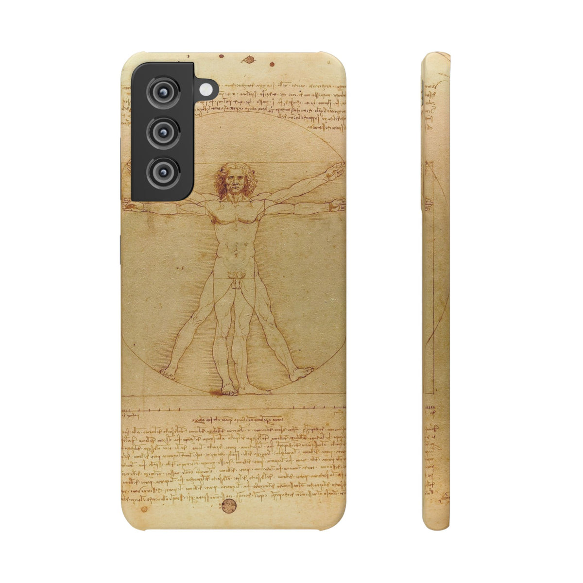 The Vitruvian Man by Leonardo da Vinci - Samsung Slim Case