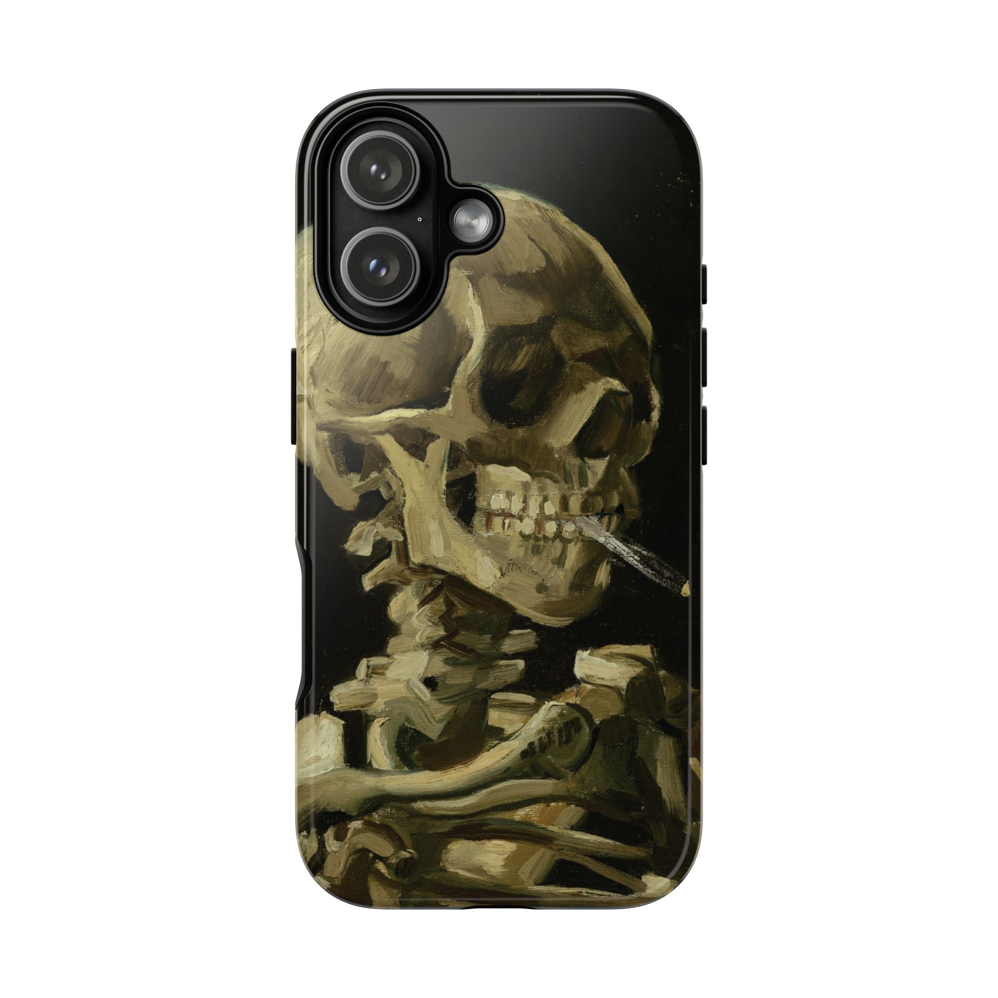 Head of a Skeleton with a Burning Cigarette by Vincent van Gogh - iPhone Tough Case