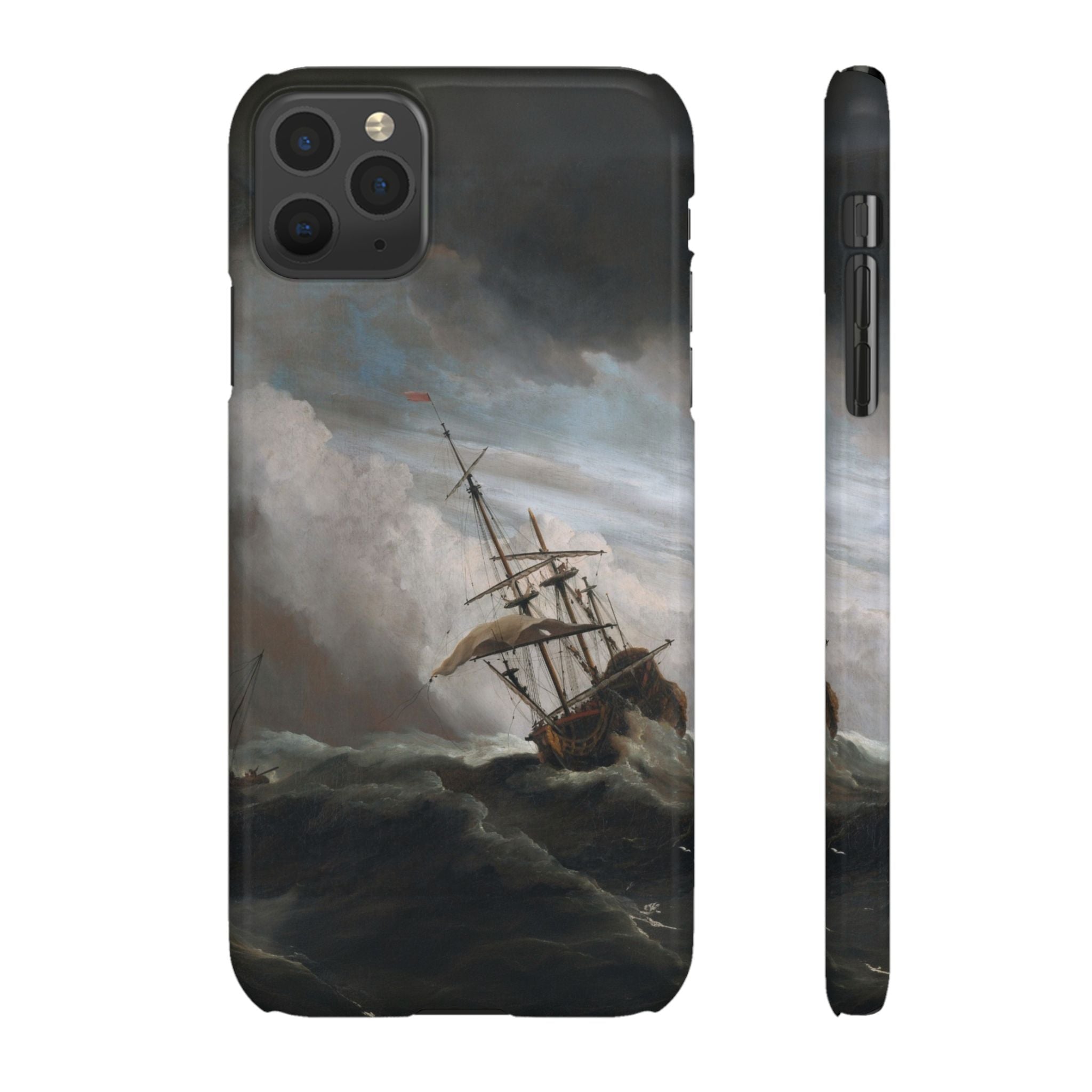 The Gust by Willem van de Velde - iPhone Slim Case