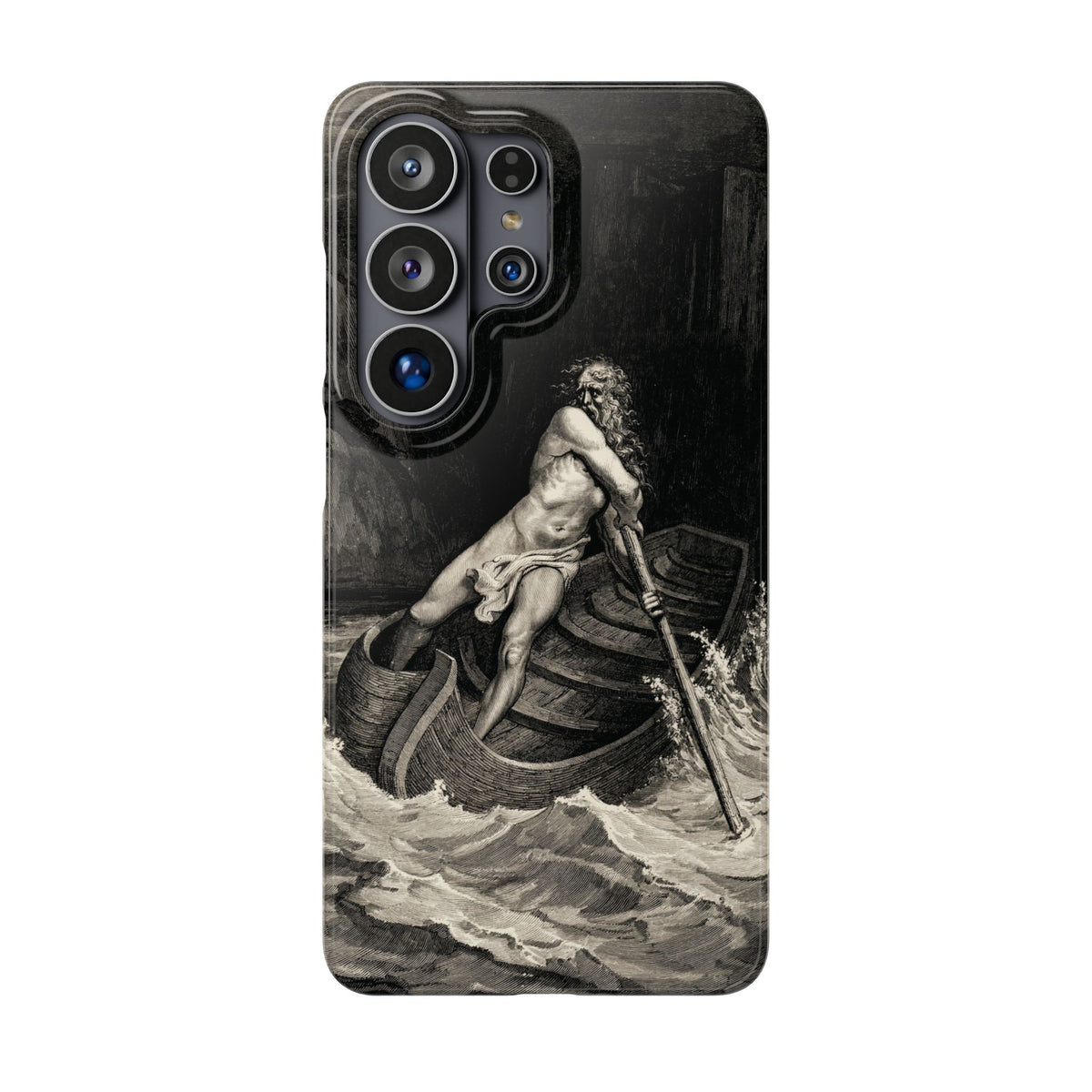 Canto III – Charon by Gustave Doré - Samsung Slim Case