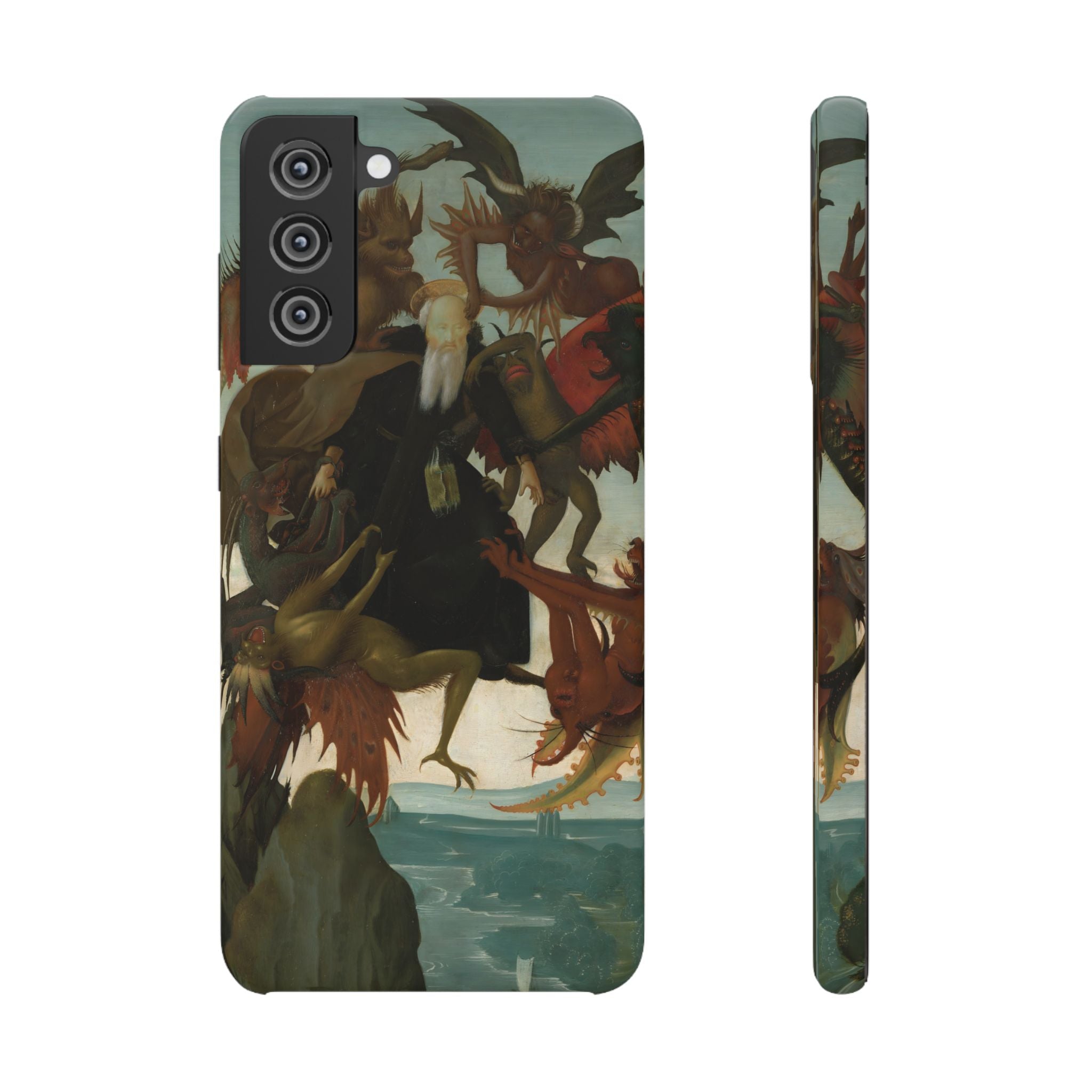 The Torment of Saint Anthony by Michelangelo - Samsung Slim Case