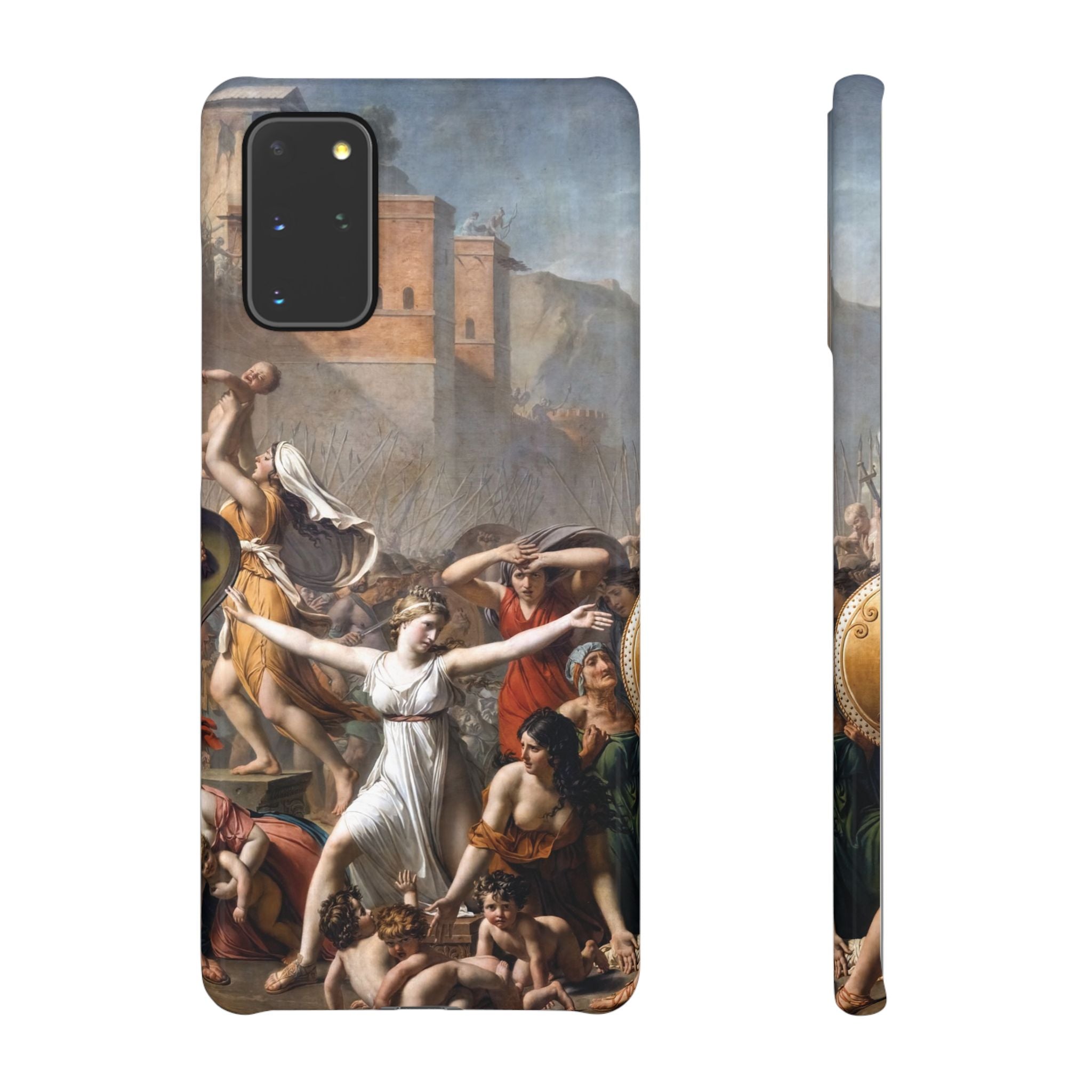 The Intervention of the Sabine Women by Jacques-Louis David - Samsung Slim Case