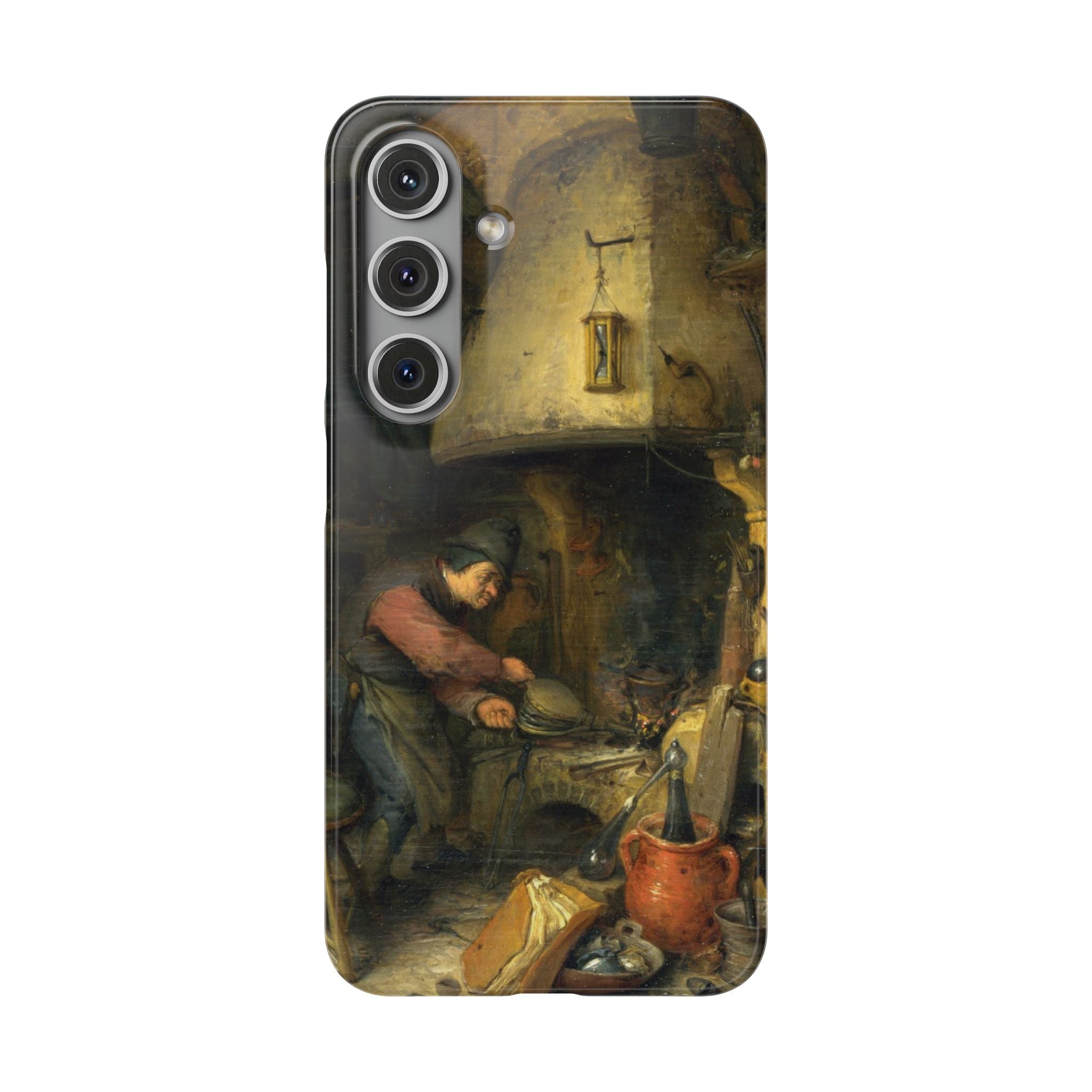 The Alchemist by Adriaen van Ostade - Samsung Slim Case