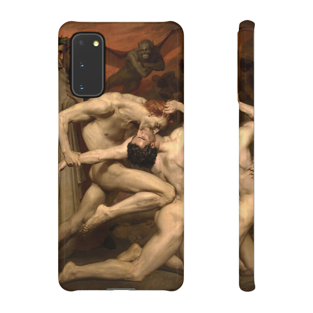 Dante and Virgile by William Bouguereau - Samsung Slim Case
