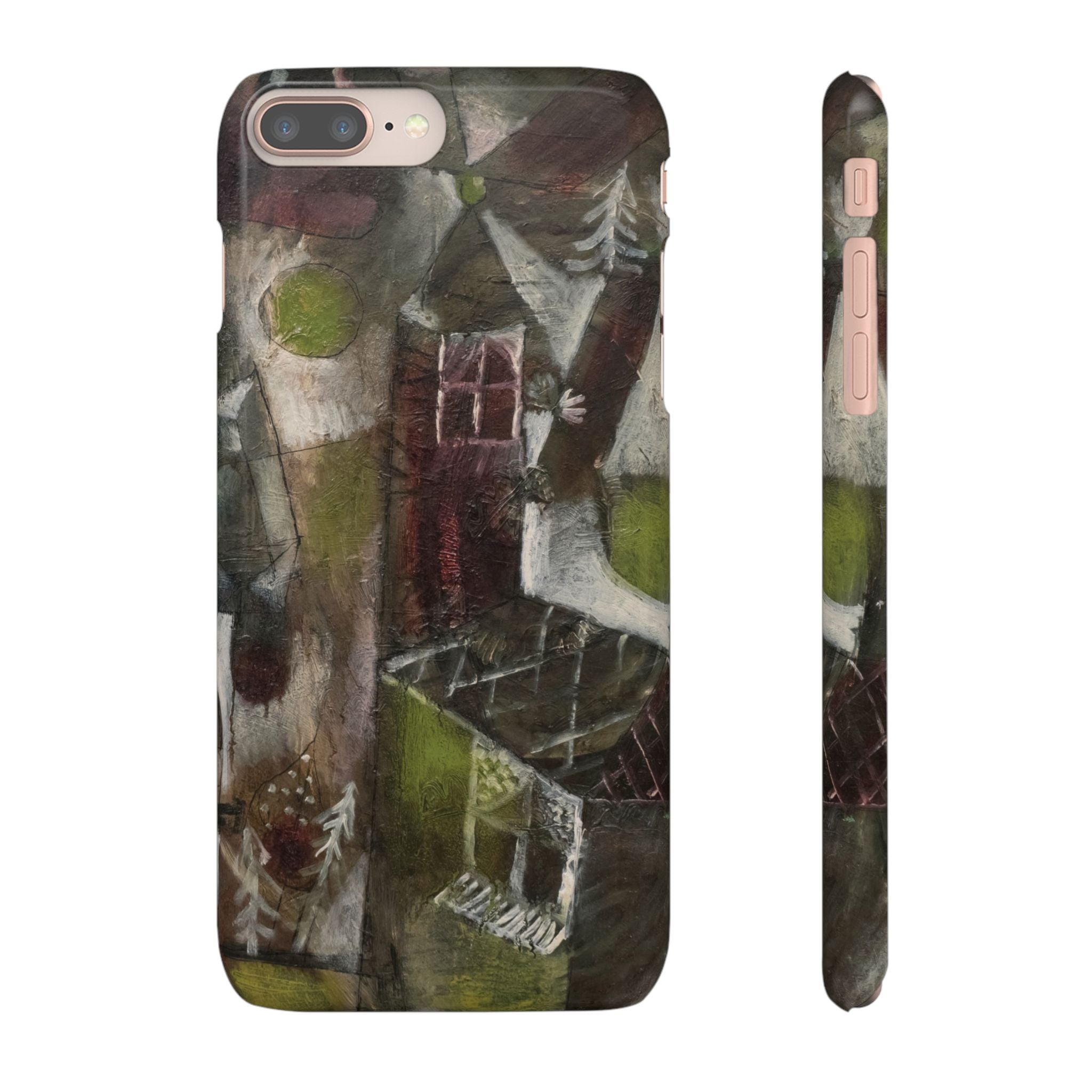Swamp Legend by Paul Klee - iPhone Slim Case