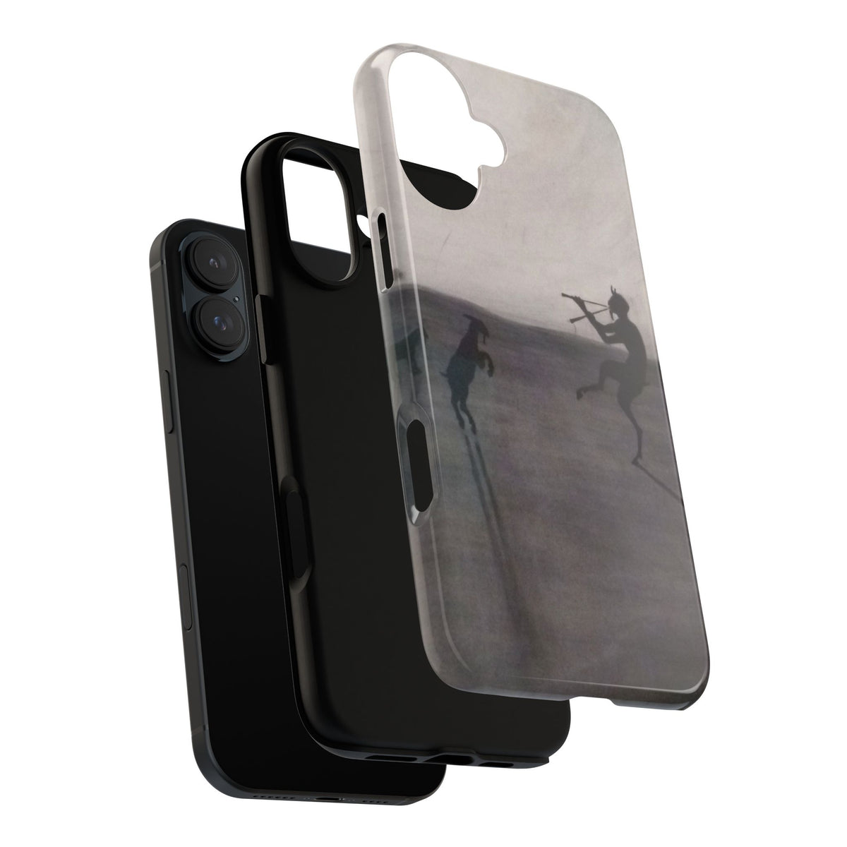 The Faun by Leon Spilliaert - iPhone Tough Case