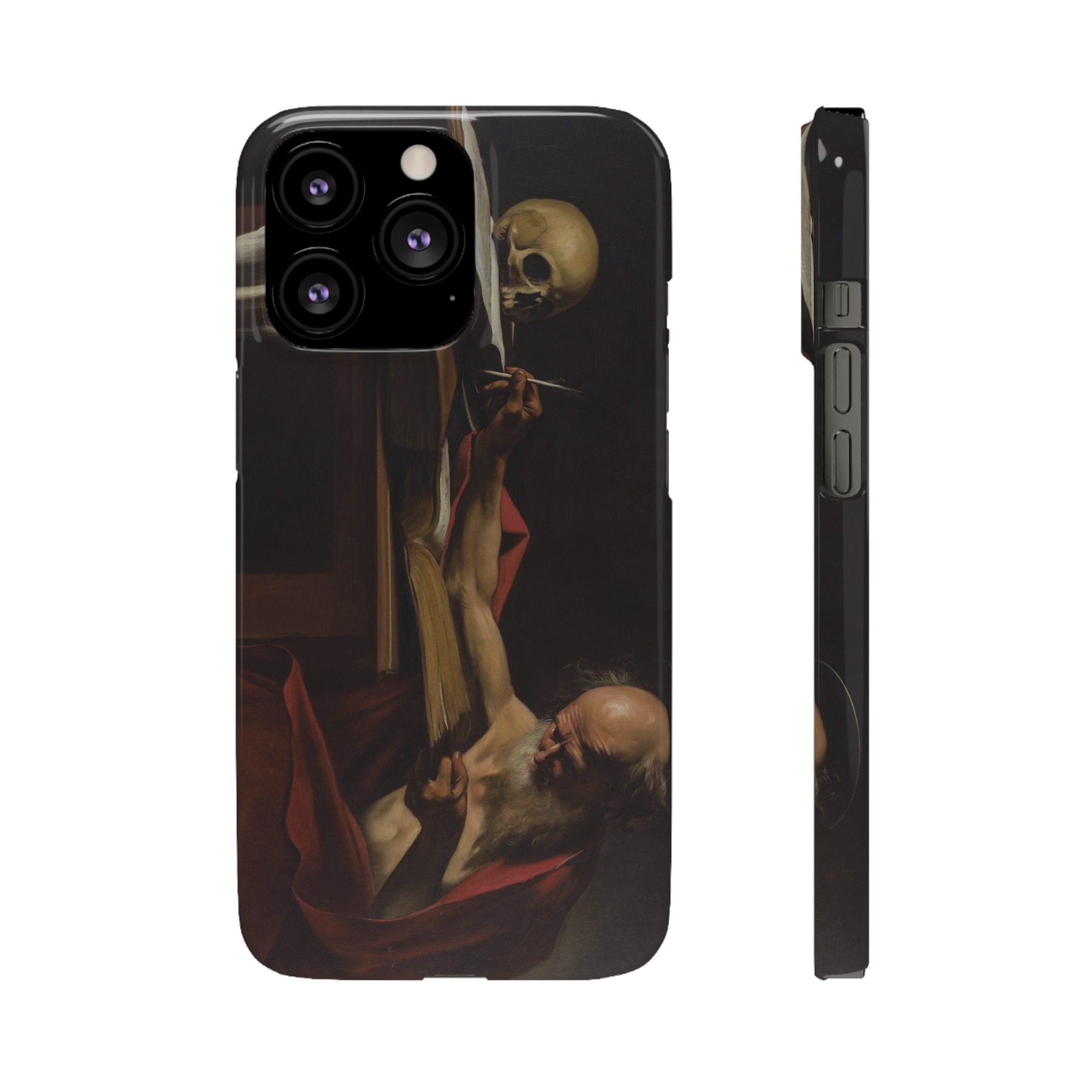 San Girolamo Scrivente by Caravaggio - iPhone Slim Case
