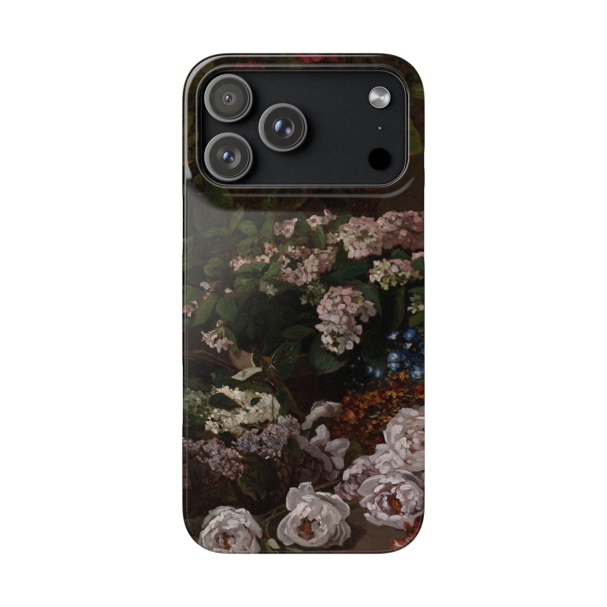 Spring Flowers by Claude Monet - iPhone Slim Case