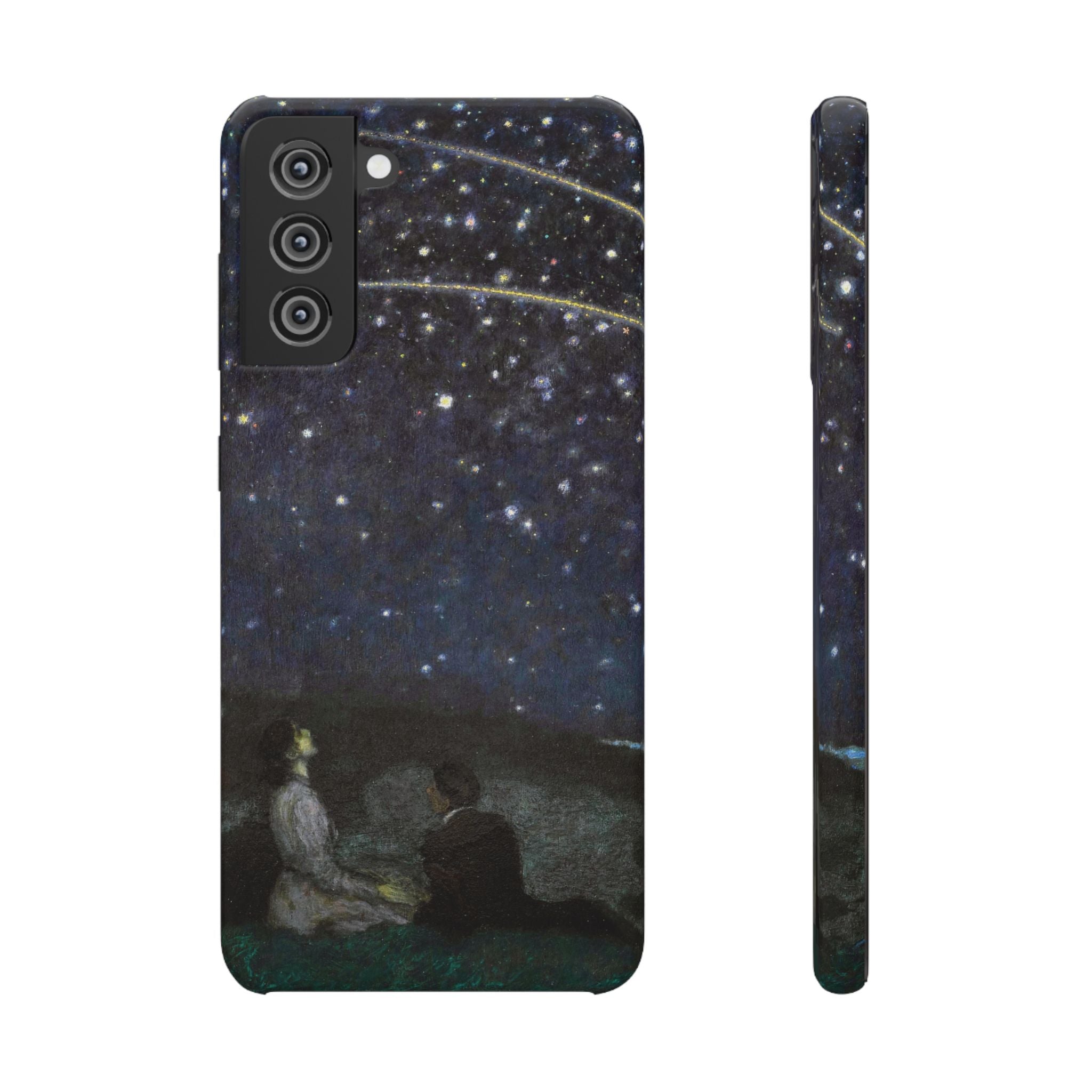 Falling Stars by Franz von Stuck - Samsung Slim Case