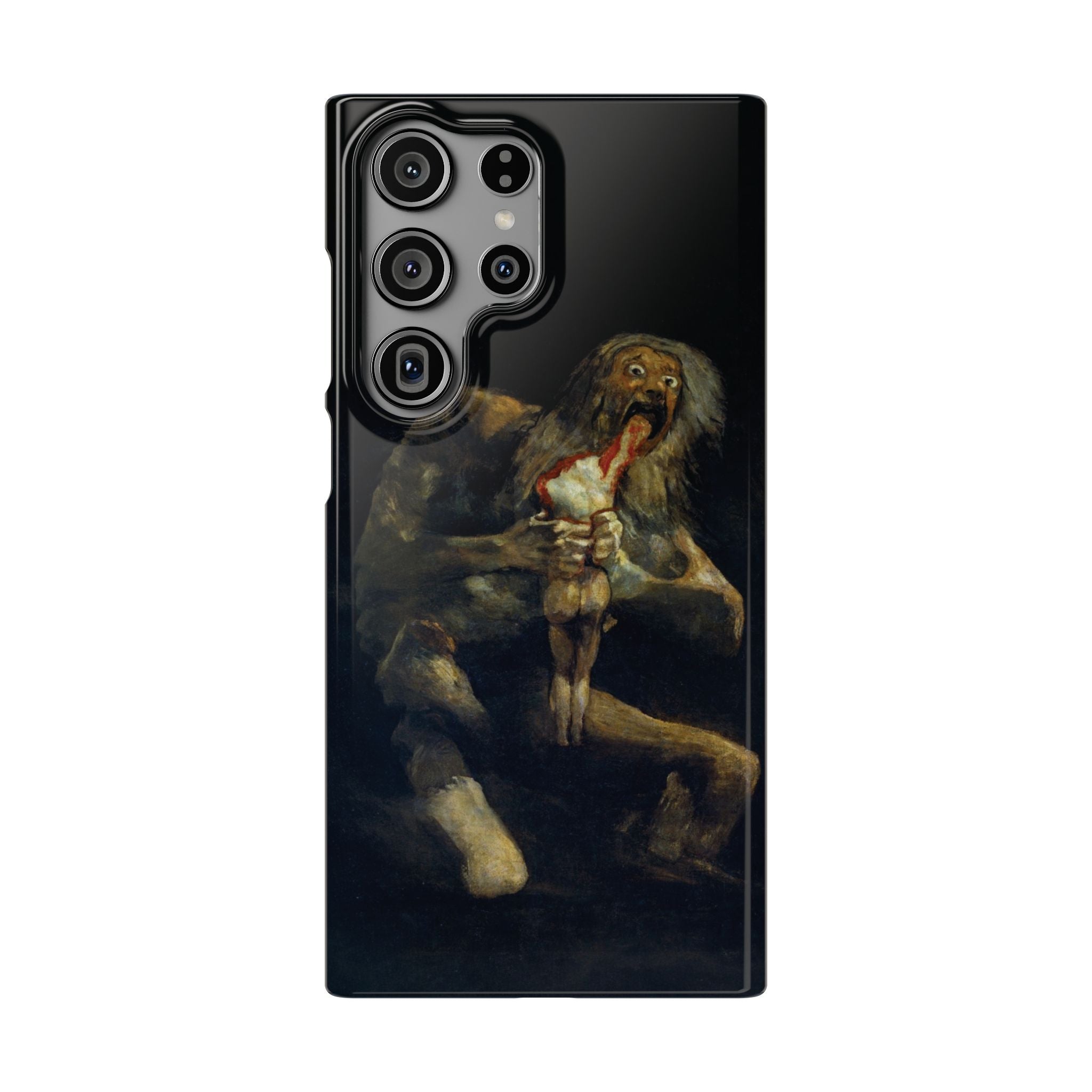 Saturn Devouring His Son by Goya - Samsung Slim Case