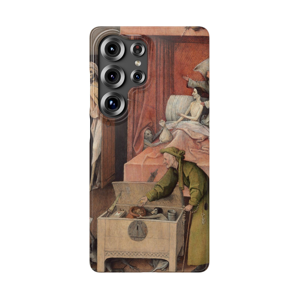 Der Tod des Geizhalses von Hieronymus Bosch – Samsung Slim Case