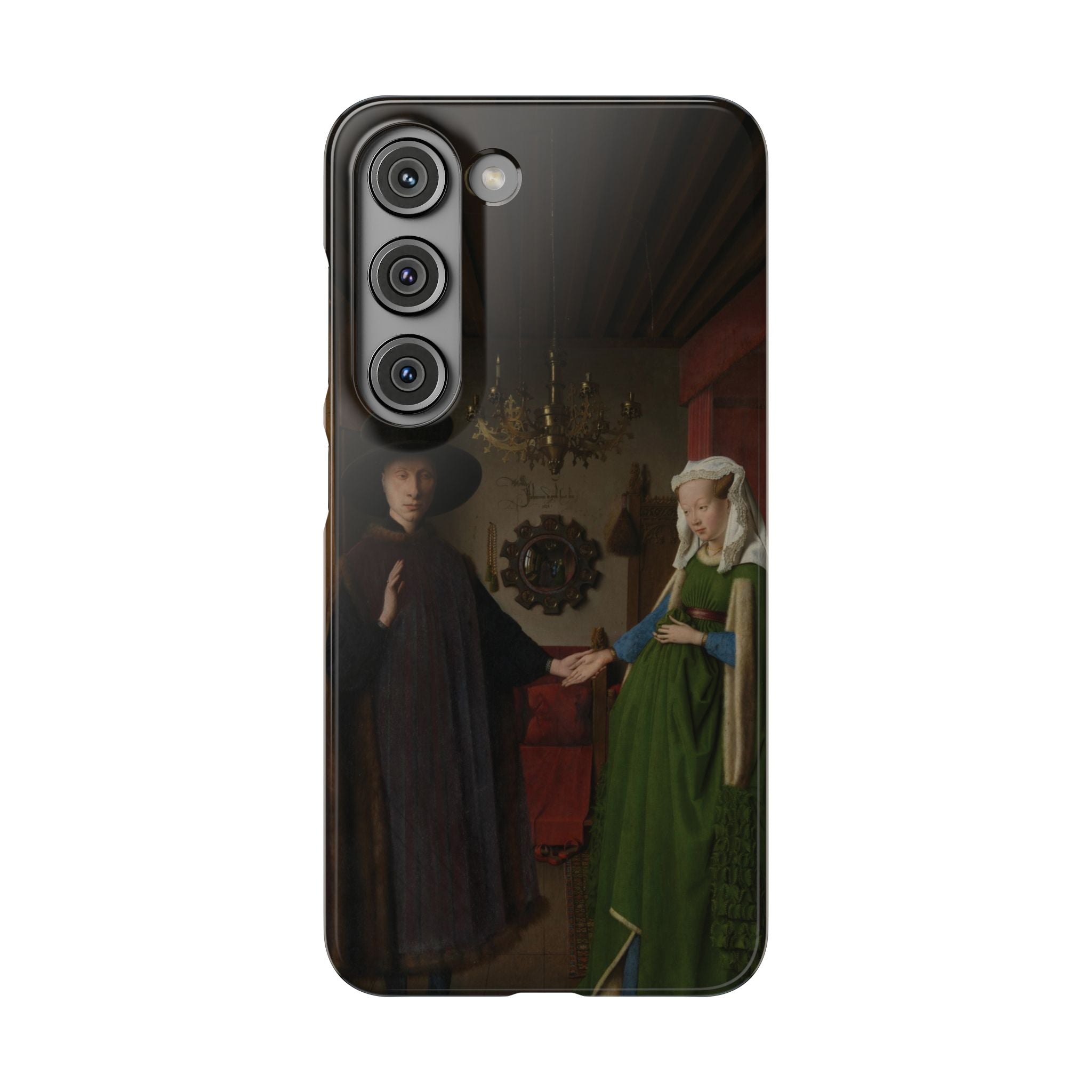 The Arnolfini Portrait by Jan van Eyck - Samsung Slim Case