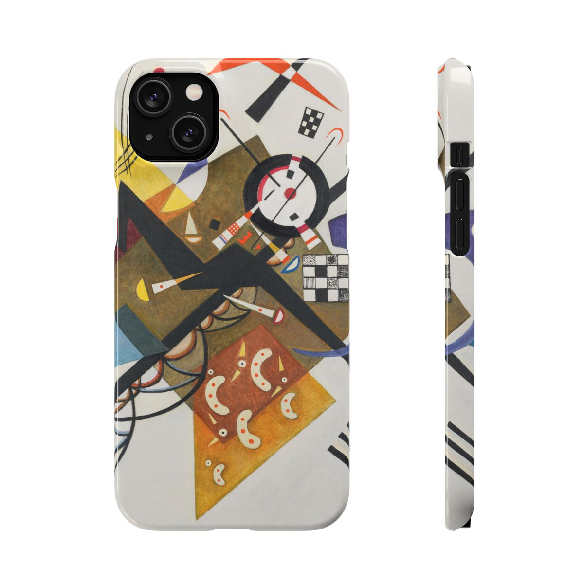 On White II by Vasily Kandinsky - iPhone Slim Case