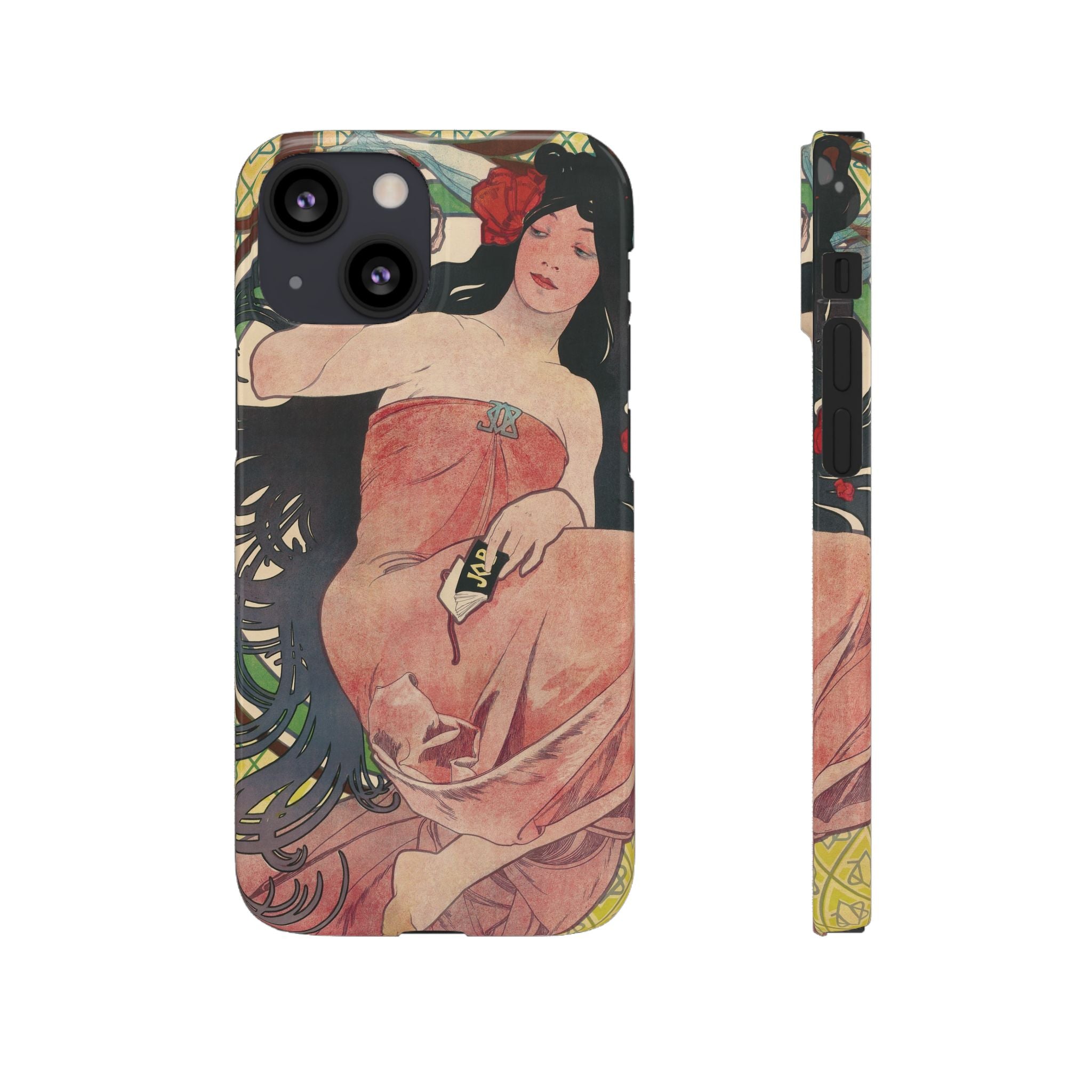 JOB by Alphonse Mucha - iPhone Slim Case