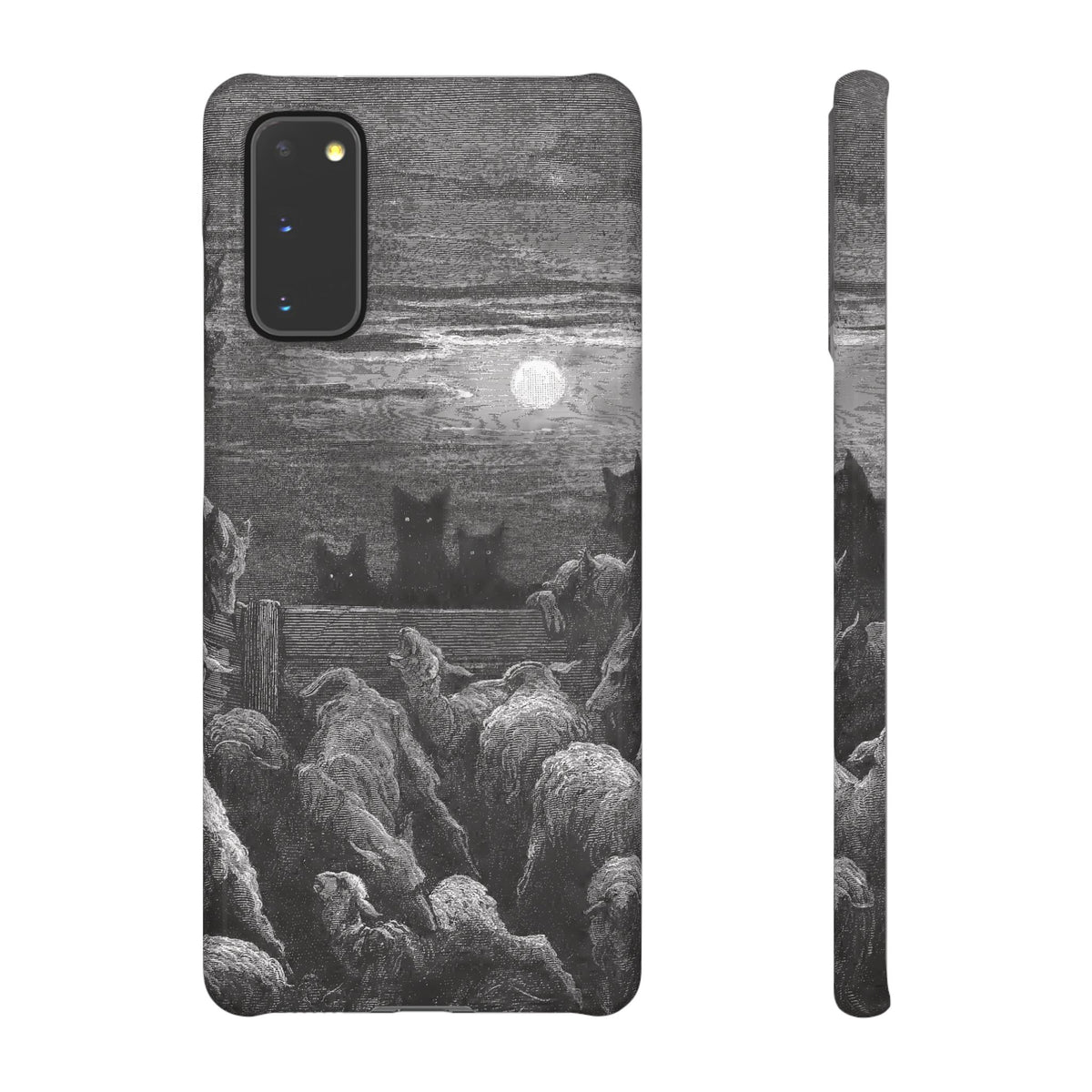 The Wolves and The Sheep by Gustave Dore - Samsung Slim Case