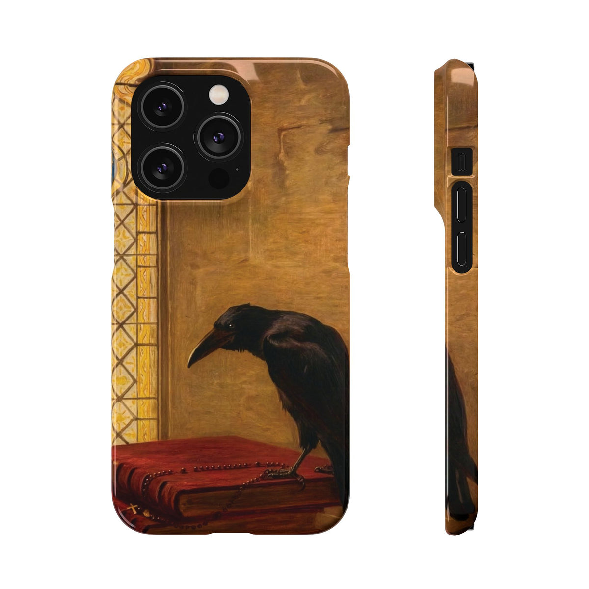 A Saint, from Jackdaw of Rheims by Briton Riviere - iPhone Slim Case