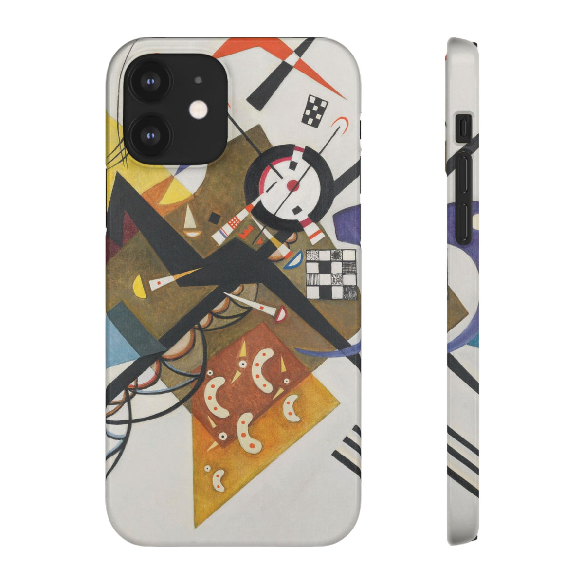 On White II by Vasily Kandinsky - iPhone Slim Case